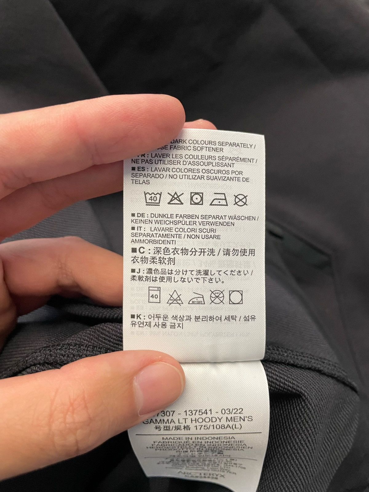 Arc'teryx Arc’teryx Gamma LT Hoody Jacket Size US L / EU 52-54 / 3 - 14 Thumbnail