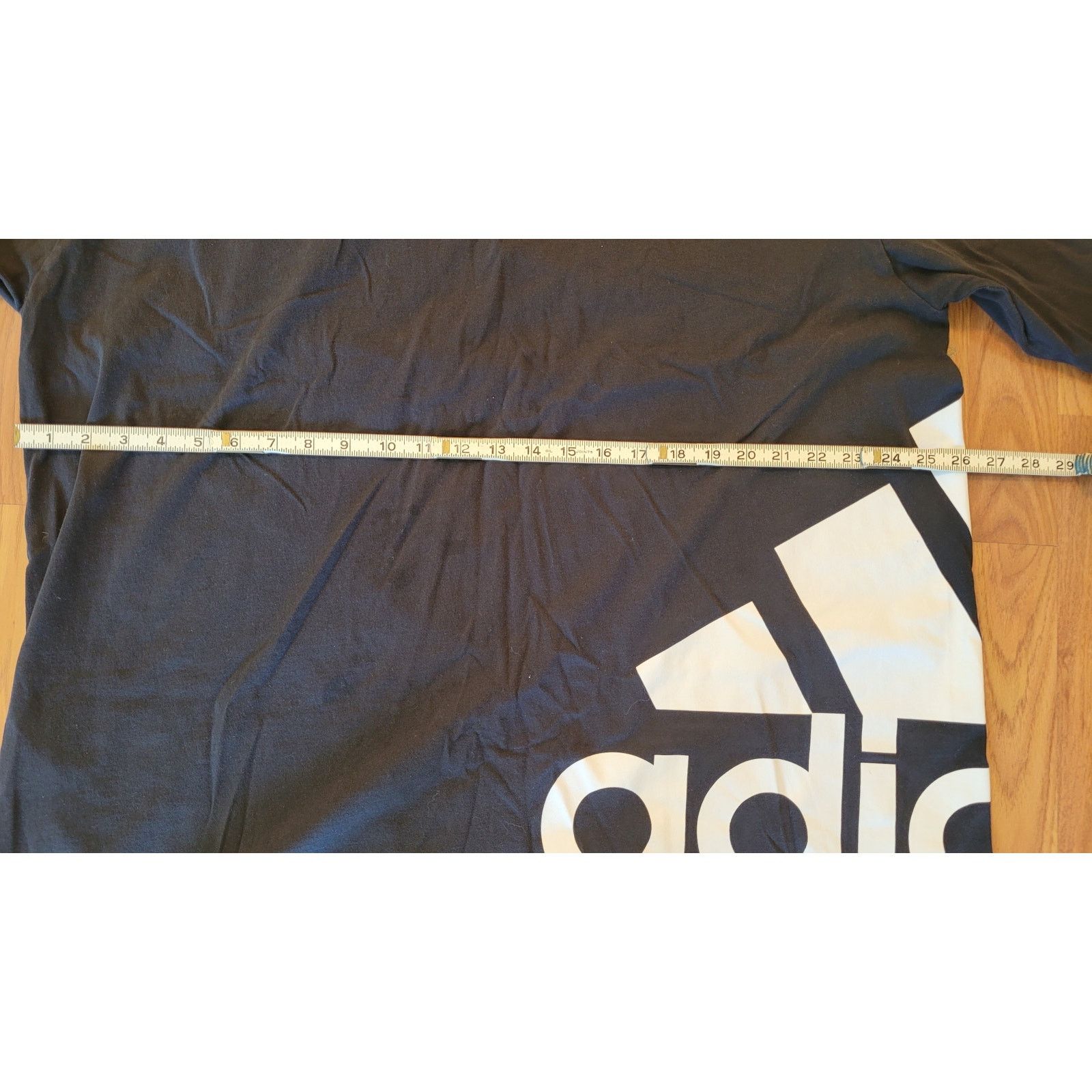 Adidas Adidas Black and White Logo T-Shirt - Size Extra Large Size US XXL / EU 58 / 5 - 5 Thumbnail