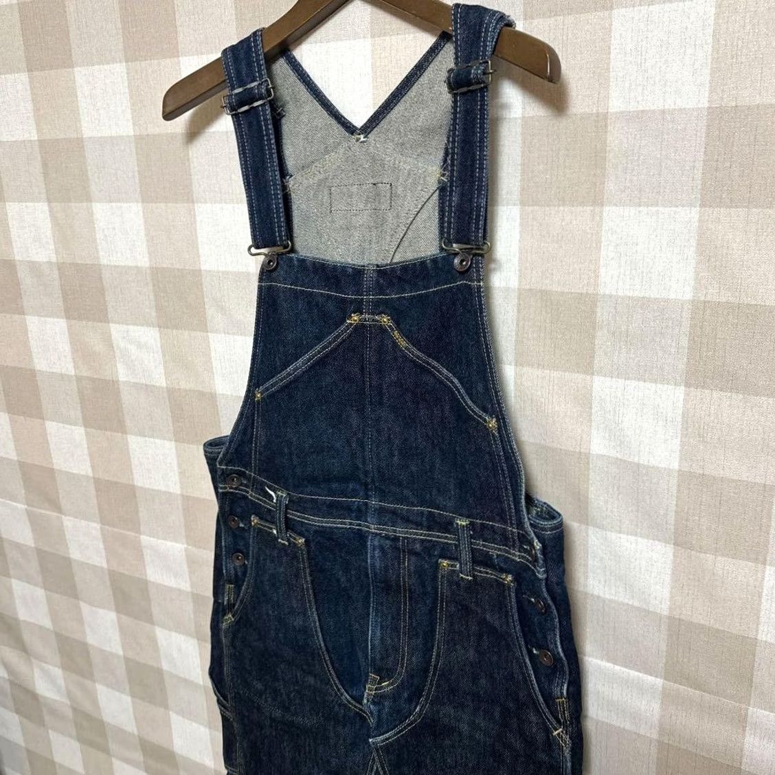Iron Heart Iron Heart Overalls Mens M 21oz Double Knee Denim 805 Size US 31 - 7 Thumbnail