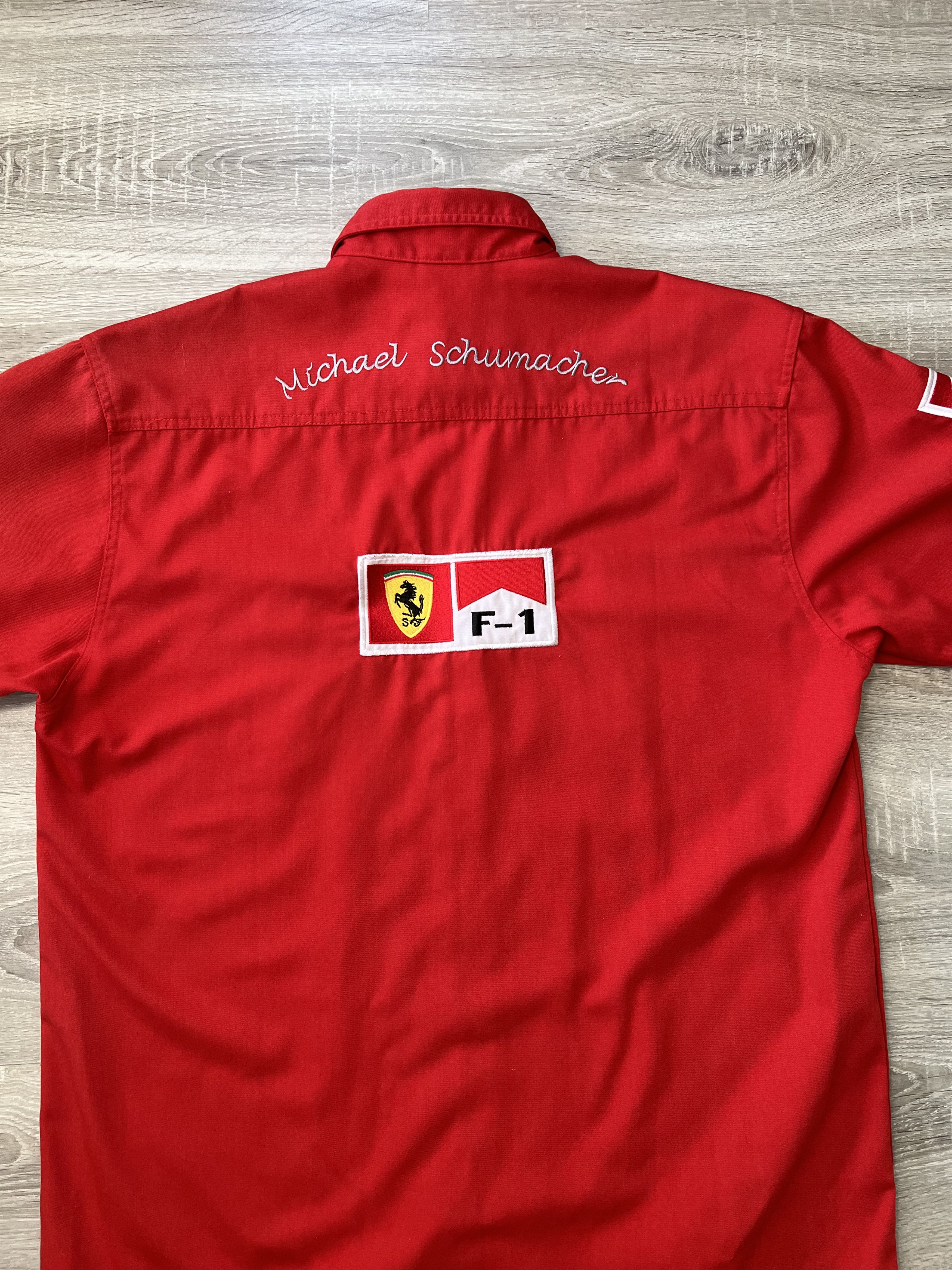 Ferrari Ferrari F1 Vodafone Schell Pocket Shirt Red Racing Size US XXL / EU 58 / 5 - 11 Thumbnail