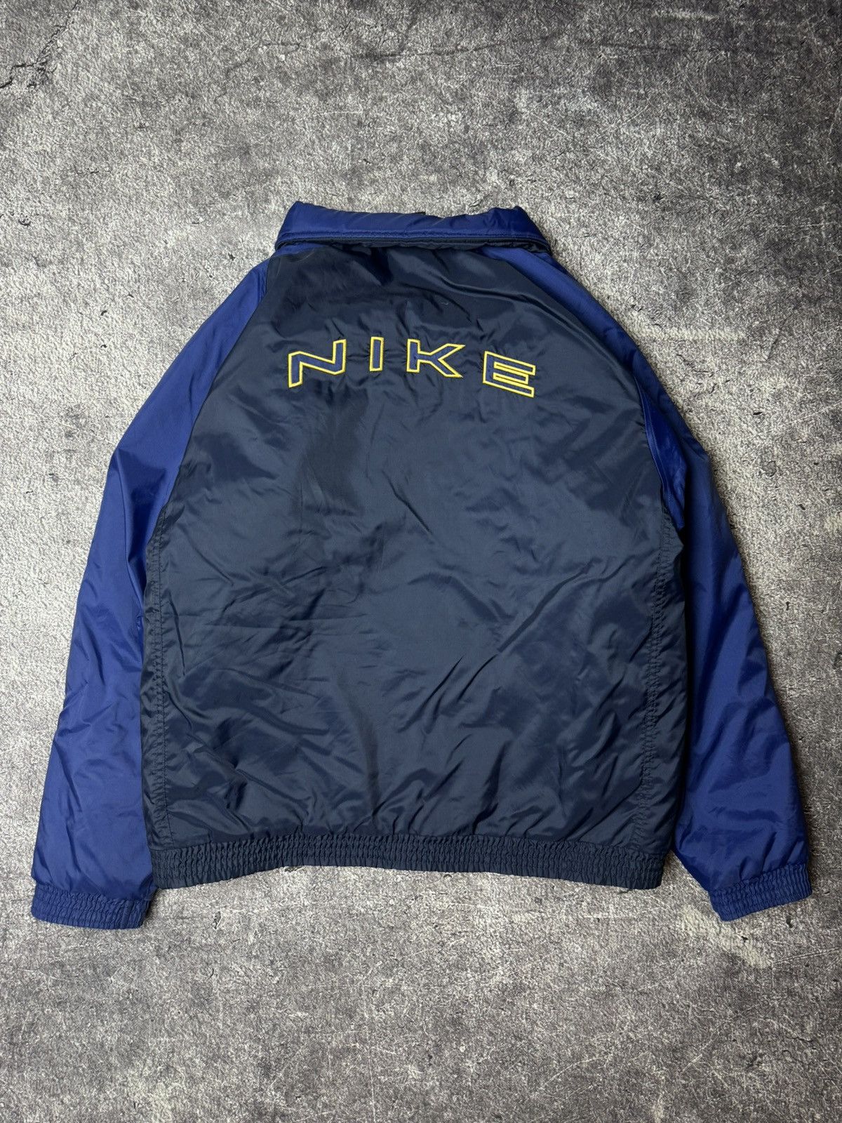 Nike × Vintage Vintage Nike Puffer Down Style Jacket fits S BIG logo Size US M / EU 48-50 / 2 - 1 Thumbnail