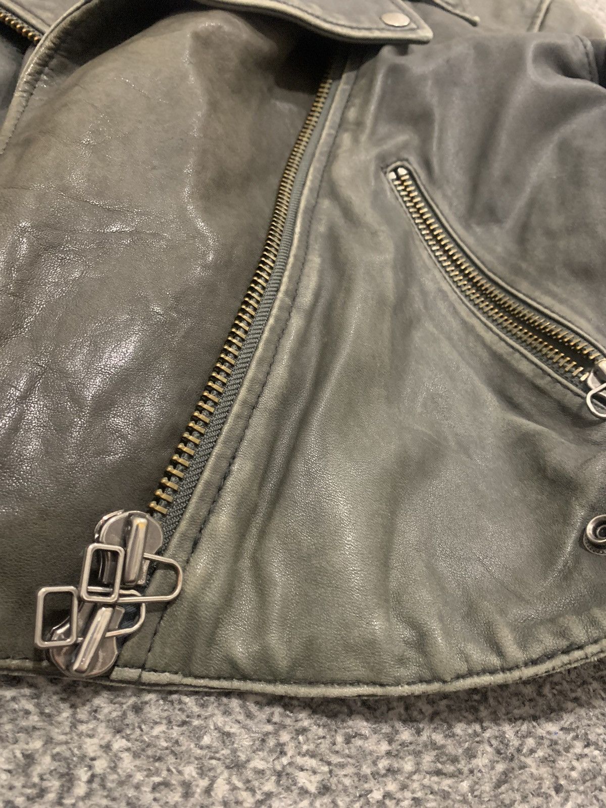 Acne Studios Acne Sheep Leather Ramones Jacket Size US XS / EU 42 / 0 - 4 Thumbnail