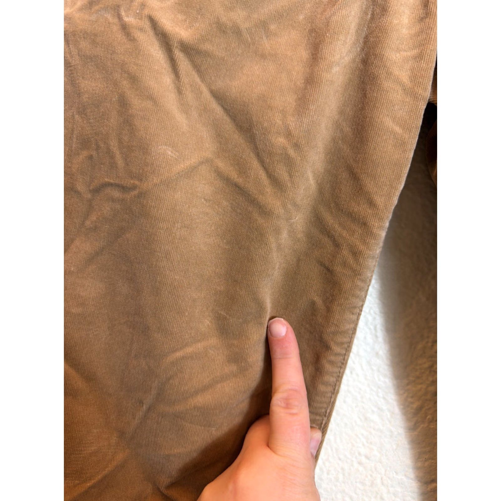 Gap VINTAGE Gap Women’s 6R Micro Corduroy Legging Jean Beige 30x29 Size 28" / US 6 / IT 42 - 7 Thumbnail