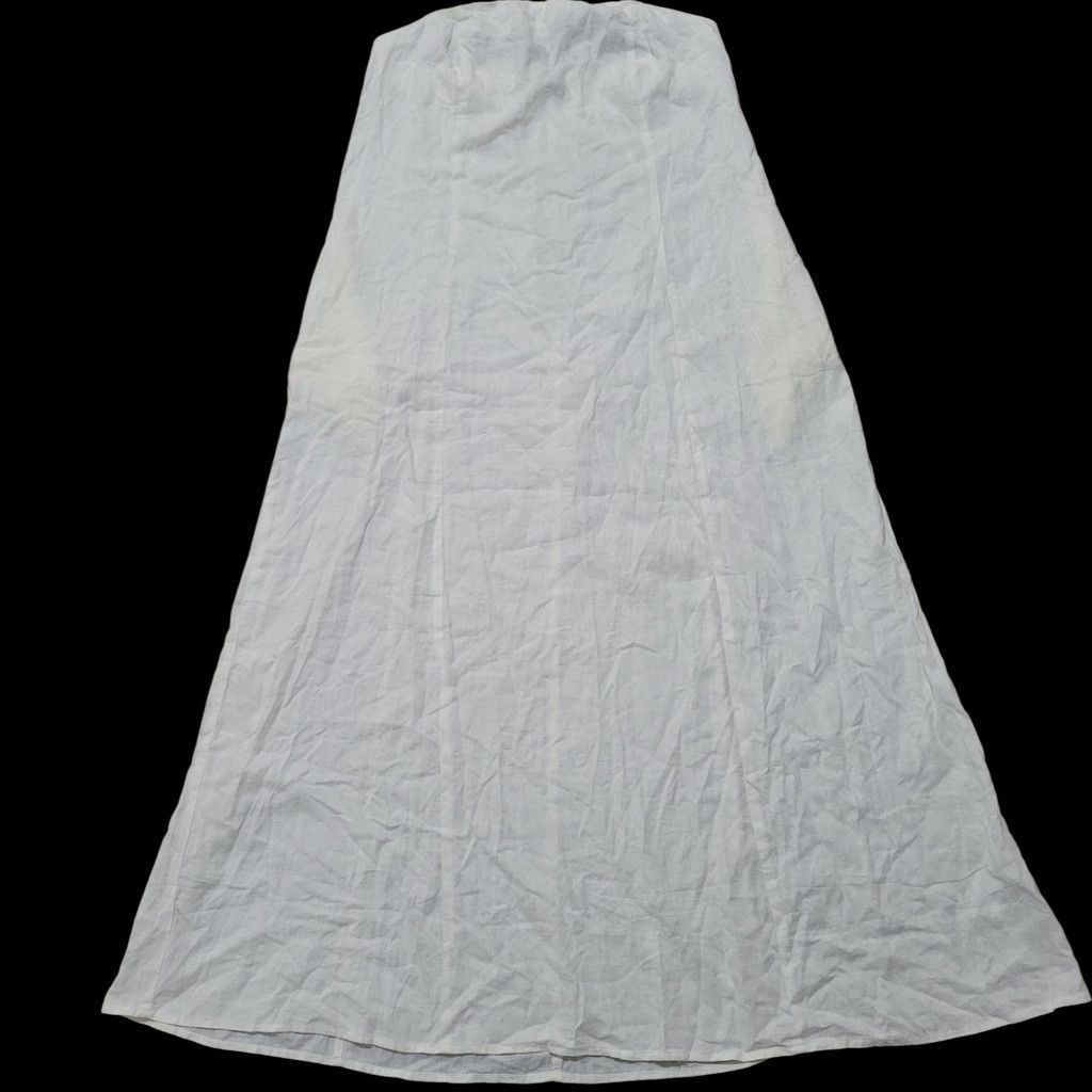 Urban Outfitters Women's Sleeveless Midi Cotton Linen Dress