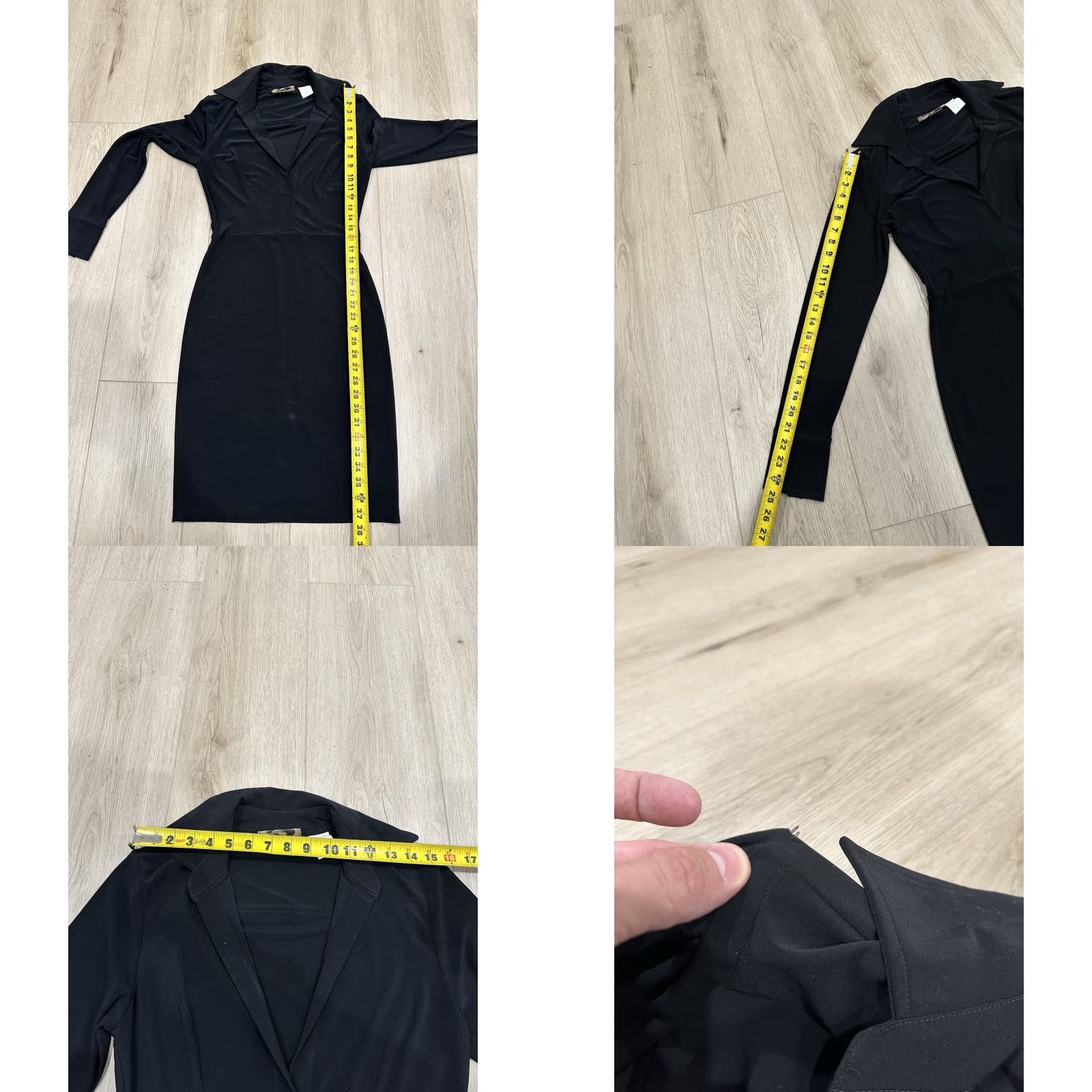 Everlast VINTAGE Norma Kamali x Everlast Dress Women Long Sleeve Black Size S (Small) Size S / US 4 / IT 40 - 9 Thumbnail