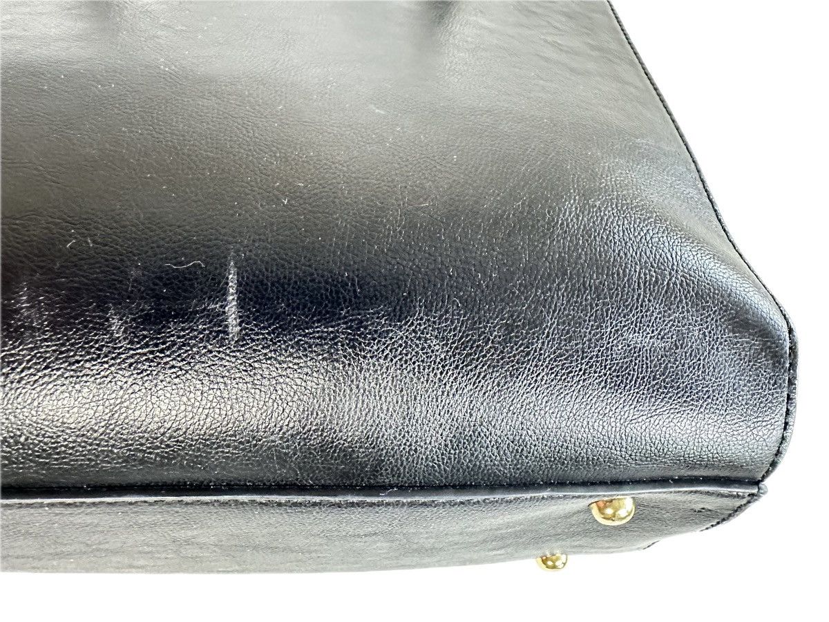 Kate Spade Kate Spade Matthew Dr Black Leather Satchel Two-Tone Gusset Size ONE SIZE - 10 Thumbnail