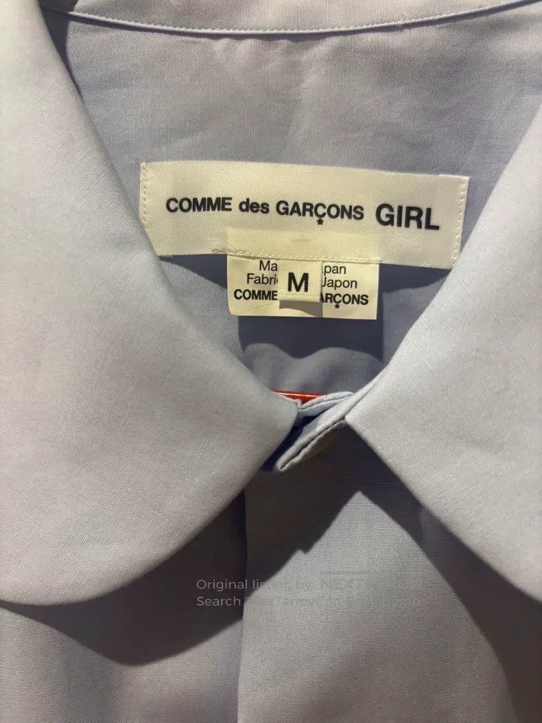 Comme des Garcons Comme Des Garcons L blue shirt, women's size m, classic ro Size M / US 6-8 / IT 42-44 - 4 Thumbnail