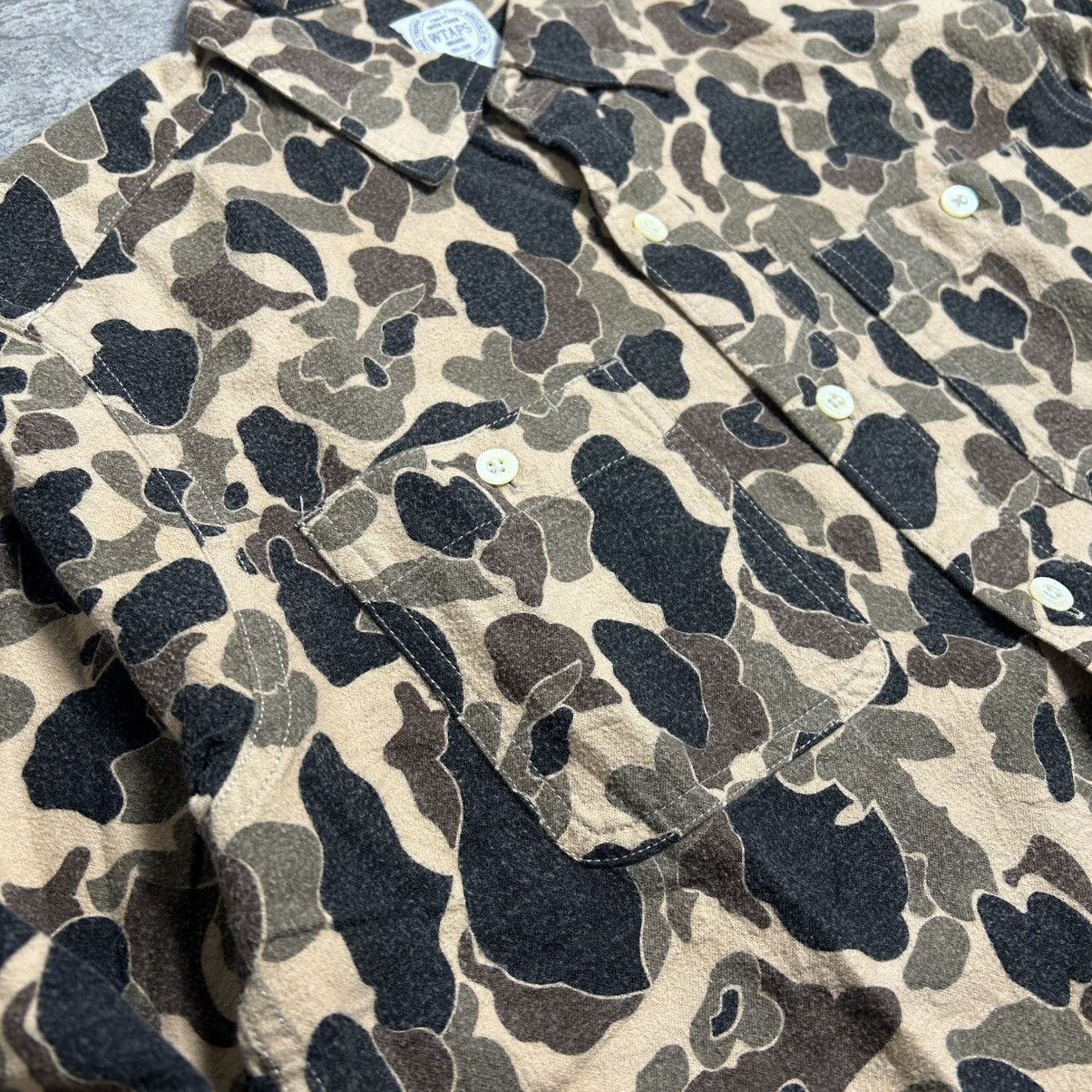 Wtaps Vintage WTAPS FLANEL CAMO Size US S / EU 44-46 / 1 - 12 Thumbnail