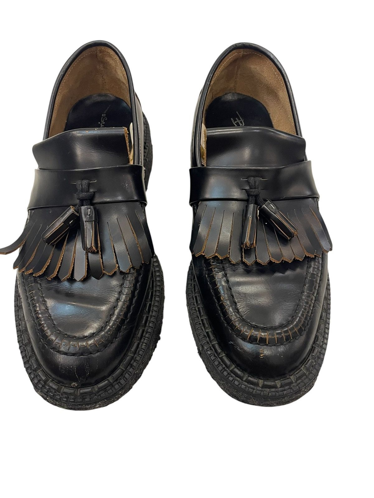 Bape Bape Bapy Reprise loafer leather shoes Size US 6.5 / IT 36.5 - 1 Thumbnail