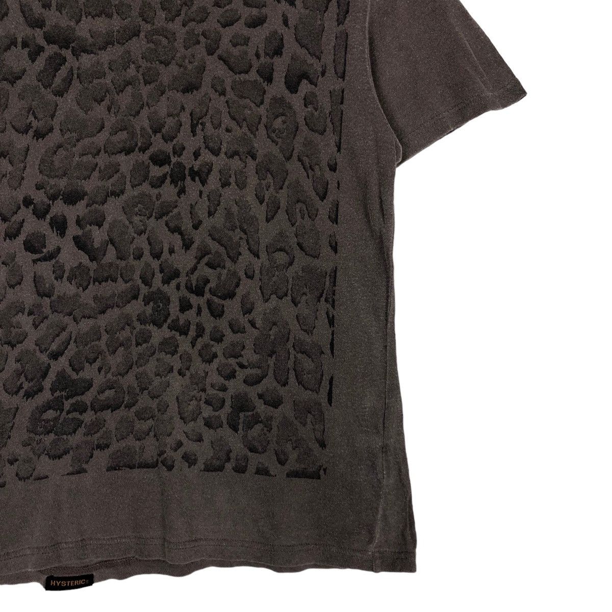 Hysteric Glamour 🔥Hysteric Glamour T-Shirt Short Sleeve Leopard Overprint Size US S / EU 44-46 / 1 - 5 Thumbnail
