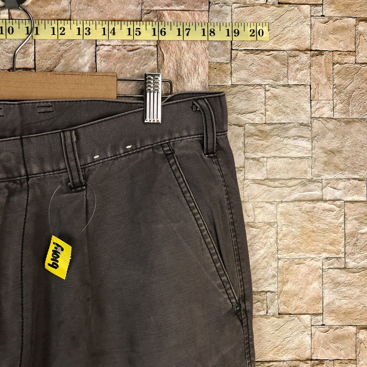 Japanese Brand G ground Purple Cargo Multipocket Pants #A1019 Size US 34 / EU 50 - 8 Thumbnail