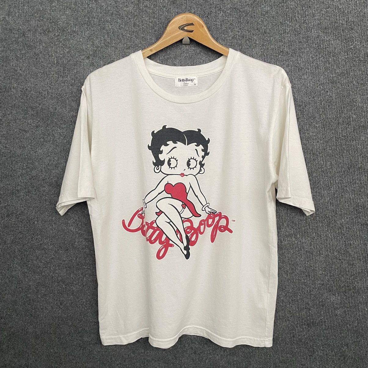 Cartoon Network × Vintage Vintage Betty Boop Sexy Graphic T Shirt Size US M / EU 48-50 / 2 - 1 Thumbnail