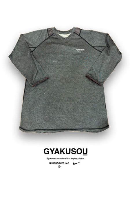 Gyakusou Nike x Undercover Gyakusou 2012 - Running Shirt - XXL Size US XXL / EU 58 / 5 - 1 Thumbnail