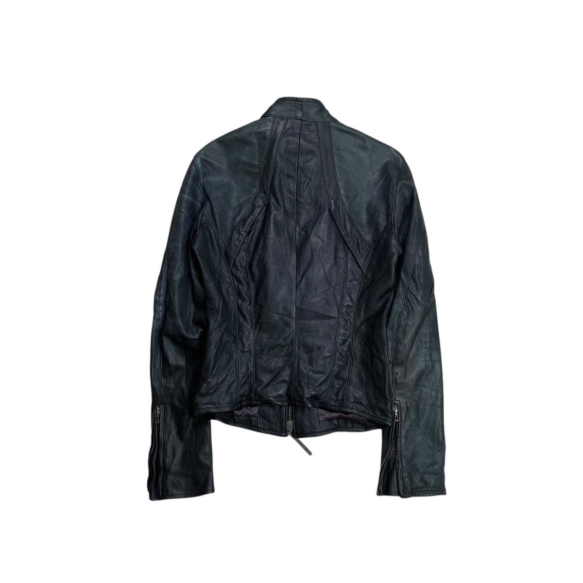 The Viridi-anne The Viridi-Anne Cyber Rider Wrinkle Leather Jacket Size US S / EU 44-46 / 1 - 9 Thumbnail