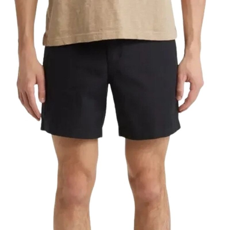 Treasure & Bond Treasure & Bond Chino Shorts Flat Front Slim Fit Black 2XL Size US 42 / EU 58 - 1 Thumbnail