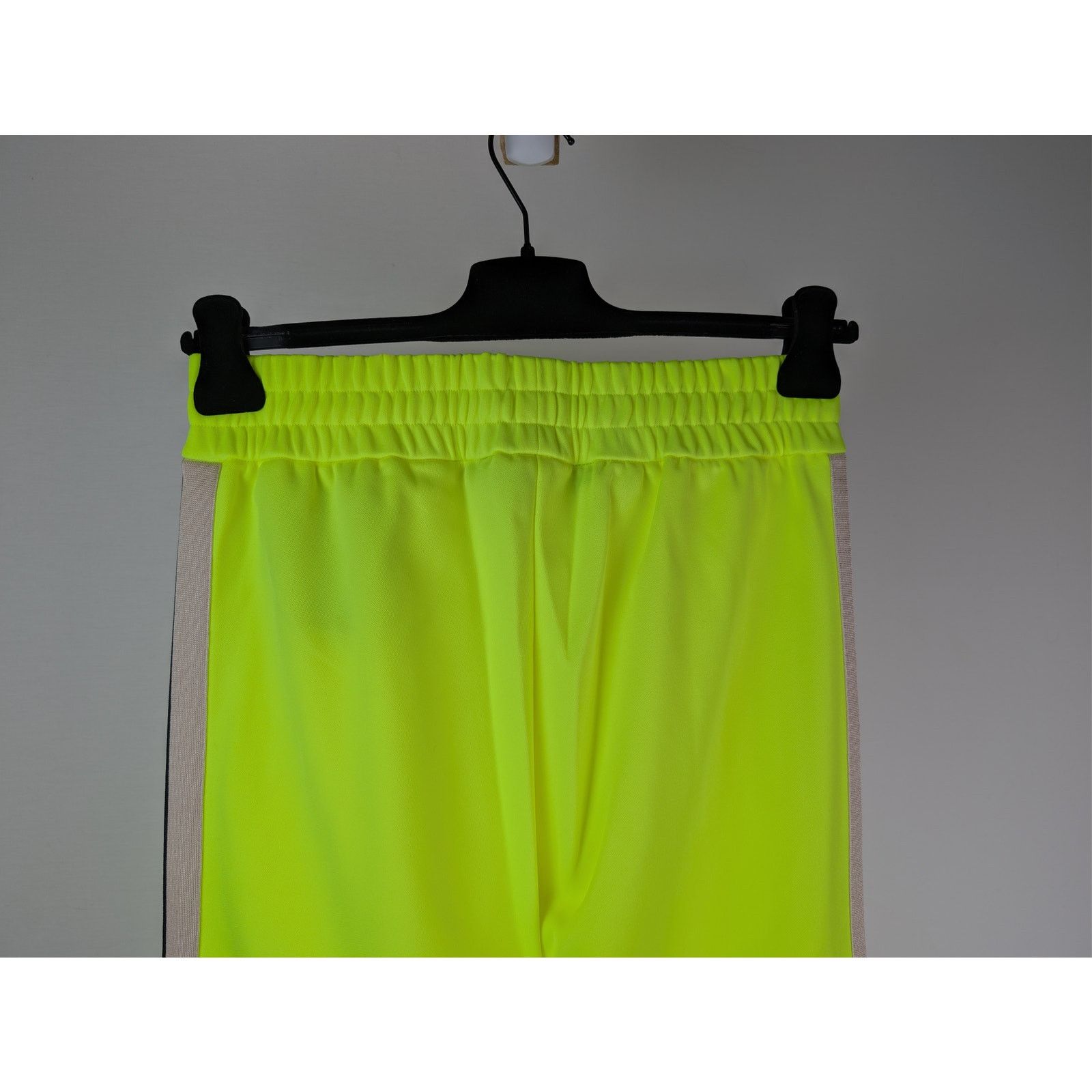 Palm Angels o1rshd1 Classic Logo Track Pants in Yellow Fluo / Off White Size US 32 / EU 48 - 12 Thumbnail