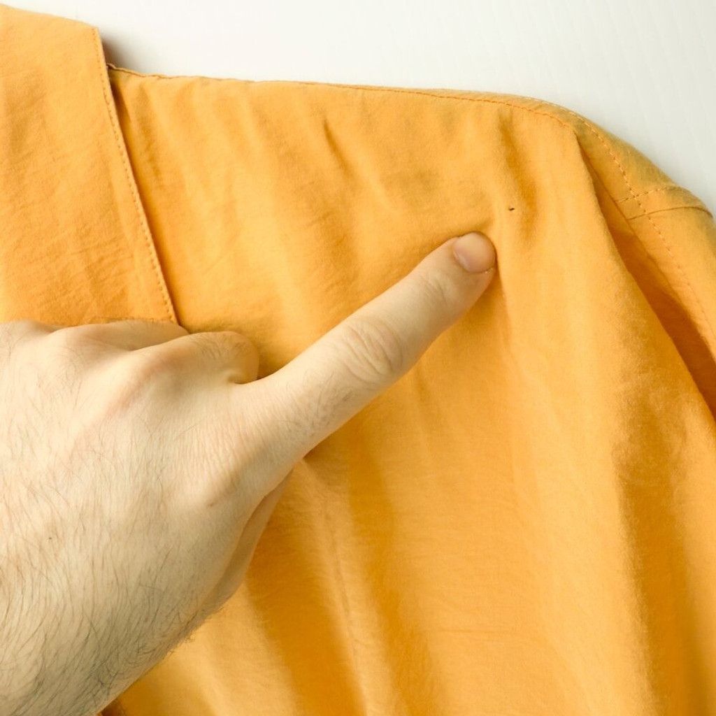 Cos COS Gathered Button Down Light Orange Shirt Dress Size 2 Size XS / US 0-2 / IT 36-38 - 5 Thumbnail