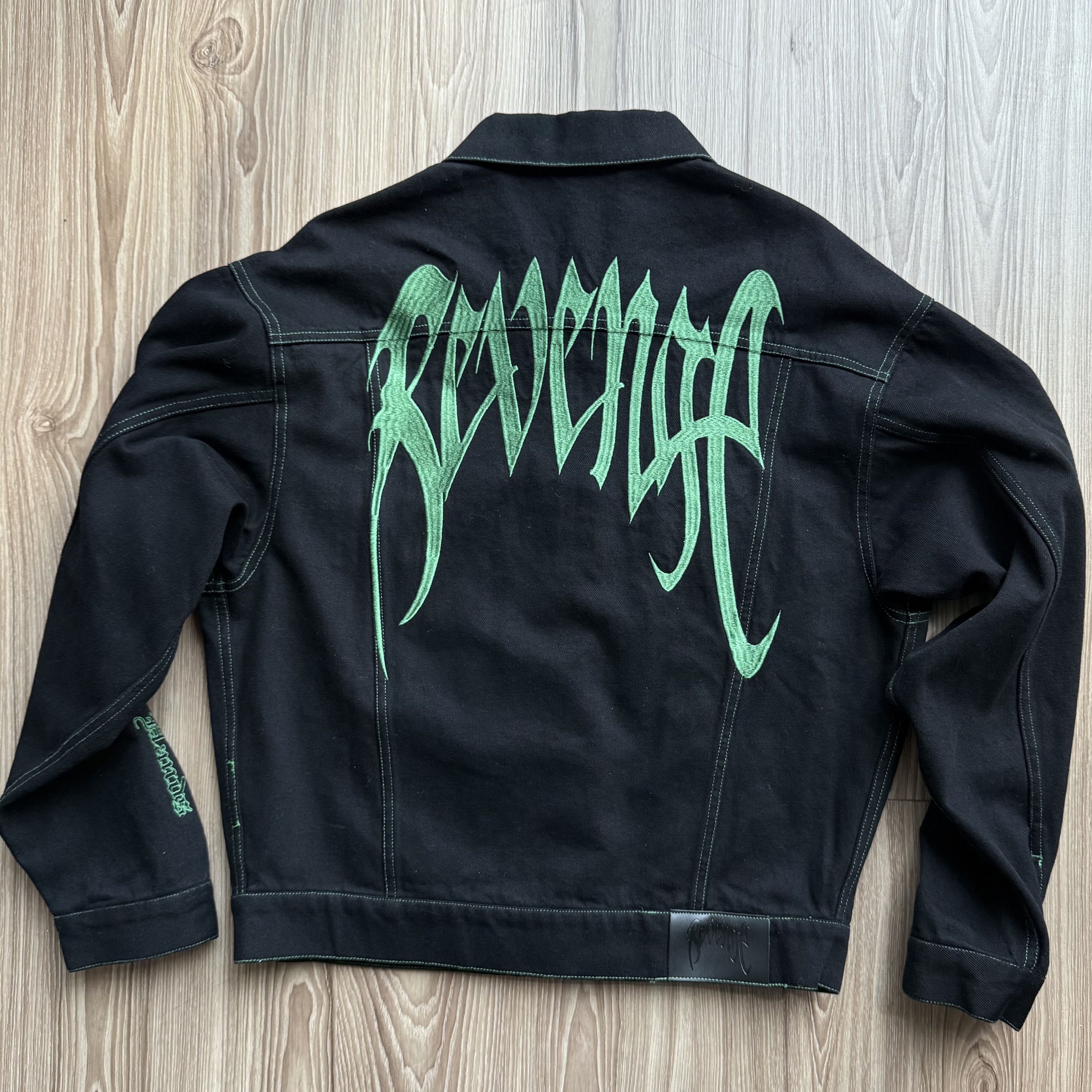 Revenge Cropped Revenge Denim Trucker Jacket Size US M / EU 48-50 / 2 - 2 Thumbnail