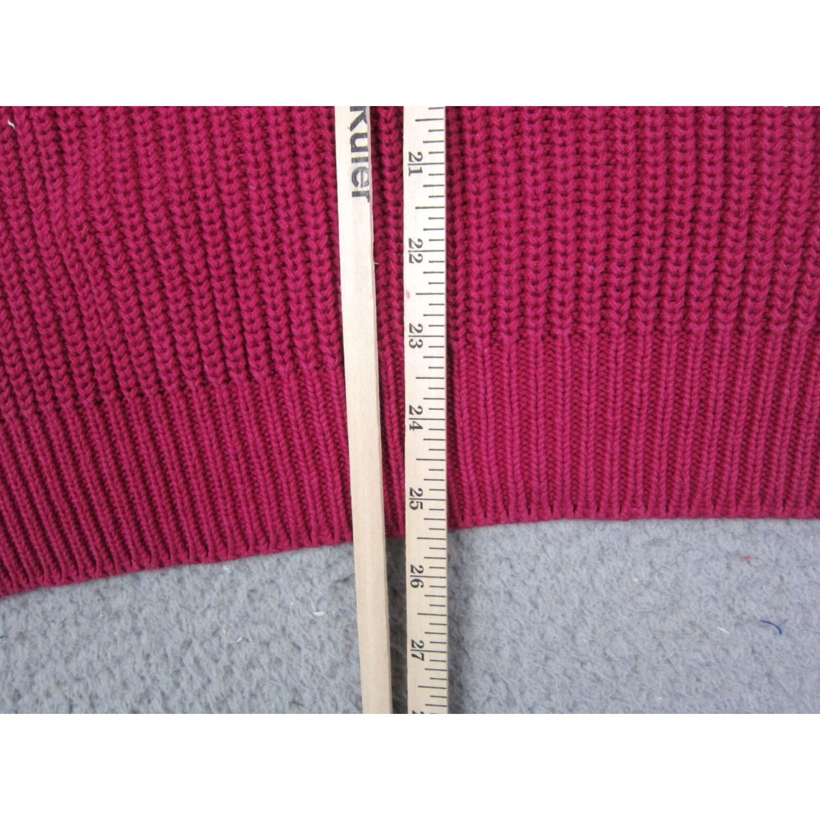 Pinko VINTAGE Forenza Sweater Womens Large L Pink Ramie Cotton Knit Pullover Classic 90s Size L / US 10 / IT 46 - 7 Thumbnail
