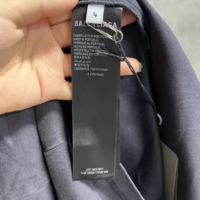 Balenciaga Balenciaga Black Graphic Short Sleeve TShirt-2505 Size US S / EU 44-46 / 1 - 5 Thumbnail