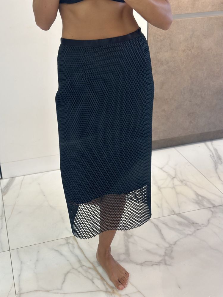 Dolce & Gabbana Dolce Gabbana Mesh Silk Skirt Size 28" / US 6 / IT 42 - 1 Thumbnail