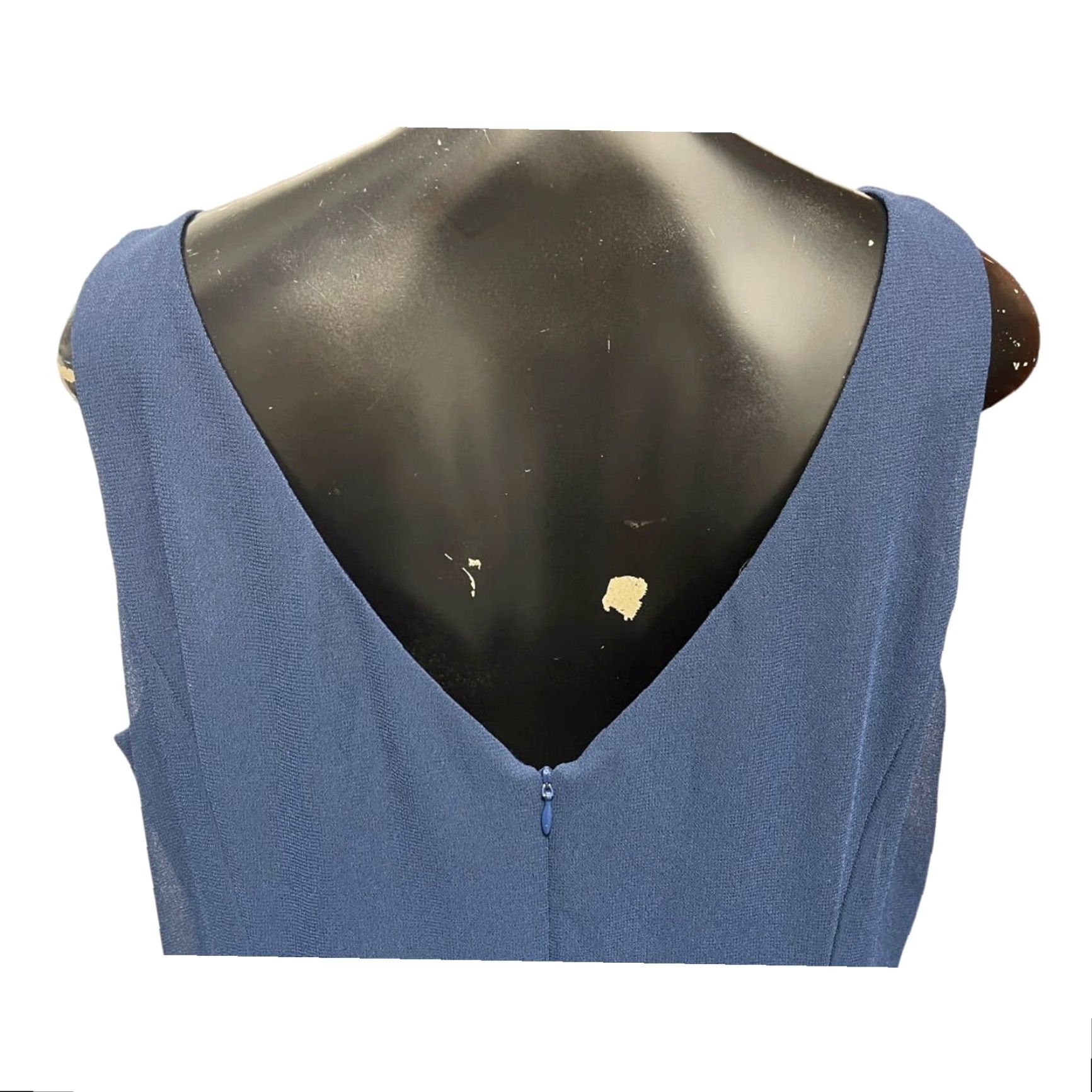 Vintage VINTAGE Jan's Boutique Eveningwear 2 Piece Dress Jacket Navy Blue Women Plus 18 Long Eveningwear Womens Size XXL / US 16-18 / IT 52-54 - 7 Thumbnail