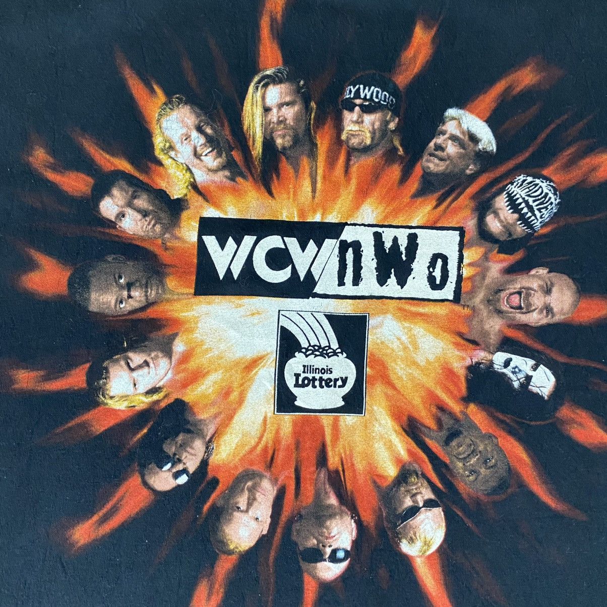 Vintage Vintage 1990’s WCW nWO Wrestlers Explotion Wresting Tee Size US XL / EU 56 / 4 - 8 Thumbnail