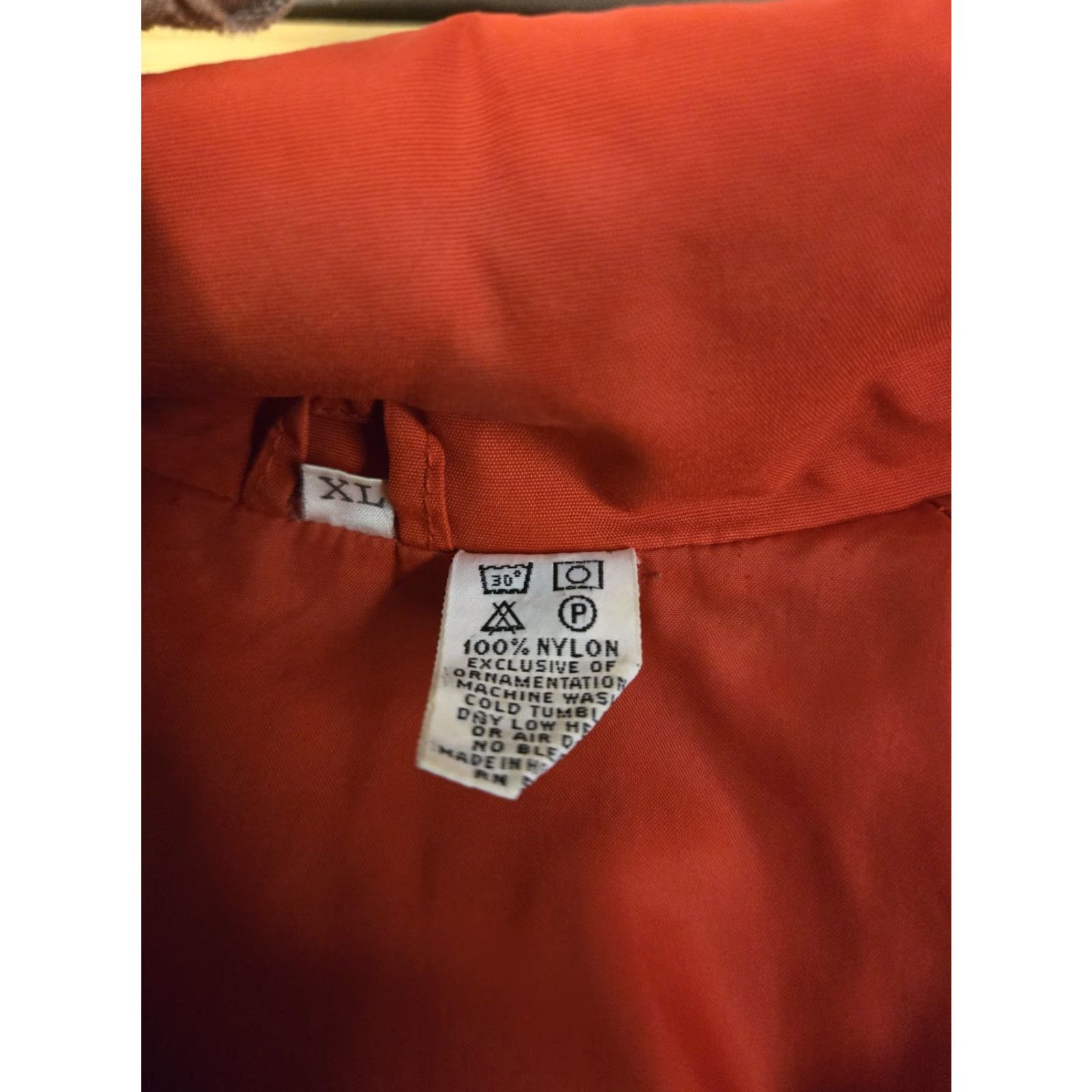 Patagonia VINTAGE Patagonia Jacket Mens XL Red Full Zip Windbreaker Lightweight 100% Nylon Outdoor Size US XL / EU 56 / 4 - 7 Thumbnail