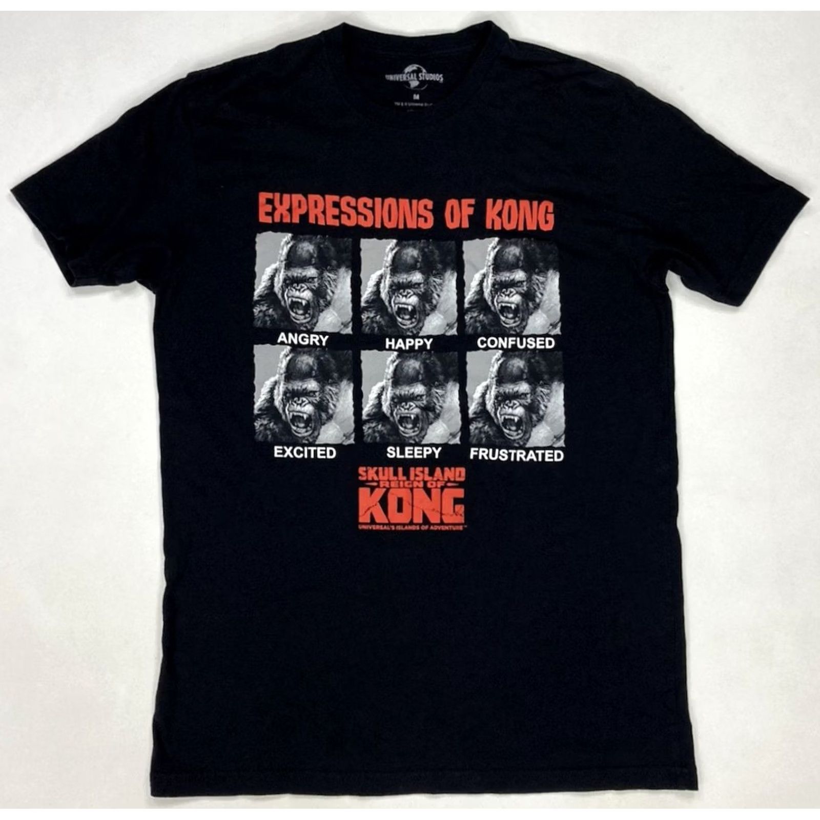 Vintage VINTAGE Universal Studios Skull Island Reign Of Kong Graphic T-shirt Men Medium Black Size US M / EU 48-50 / 2 - 2 Thumbnail