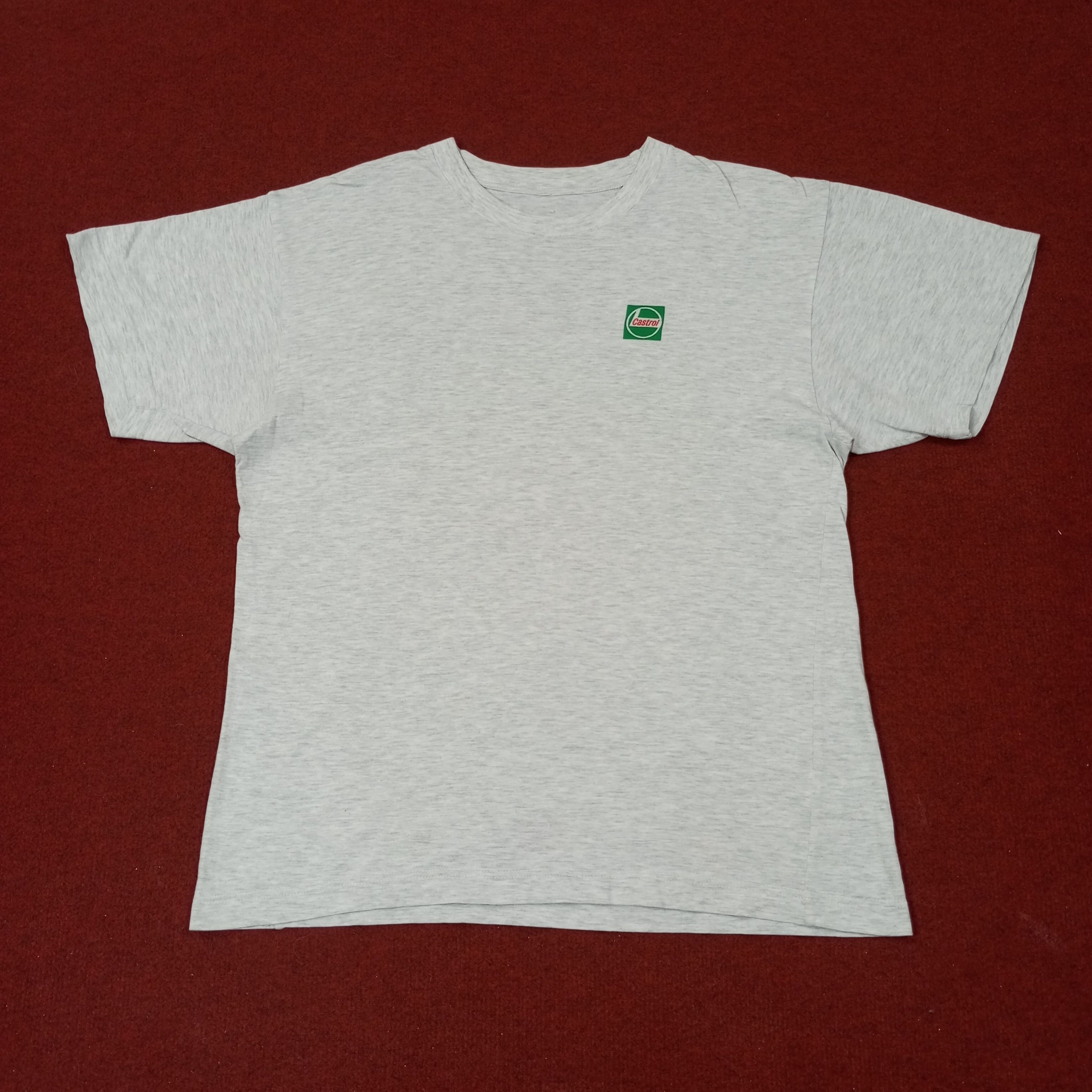 Vintage Castrol Racing Oil Motorsports Promo Style Tshirt c223n70 Size US L / EU 52-54 / 3 - 3 Thumbnail