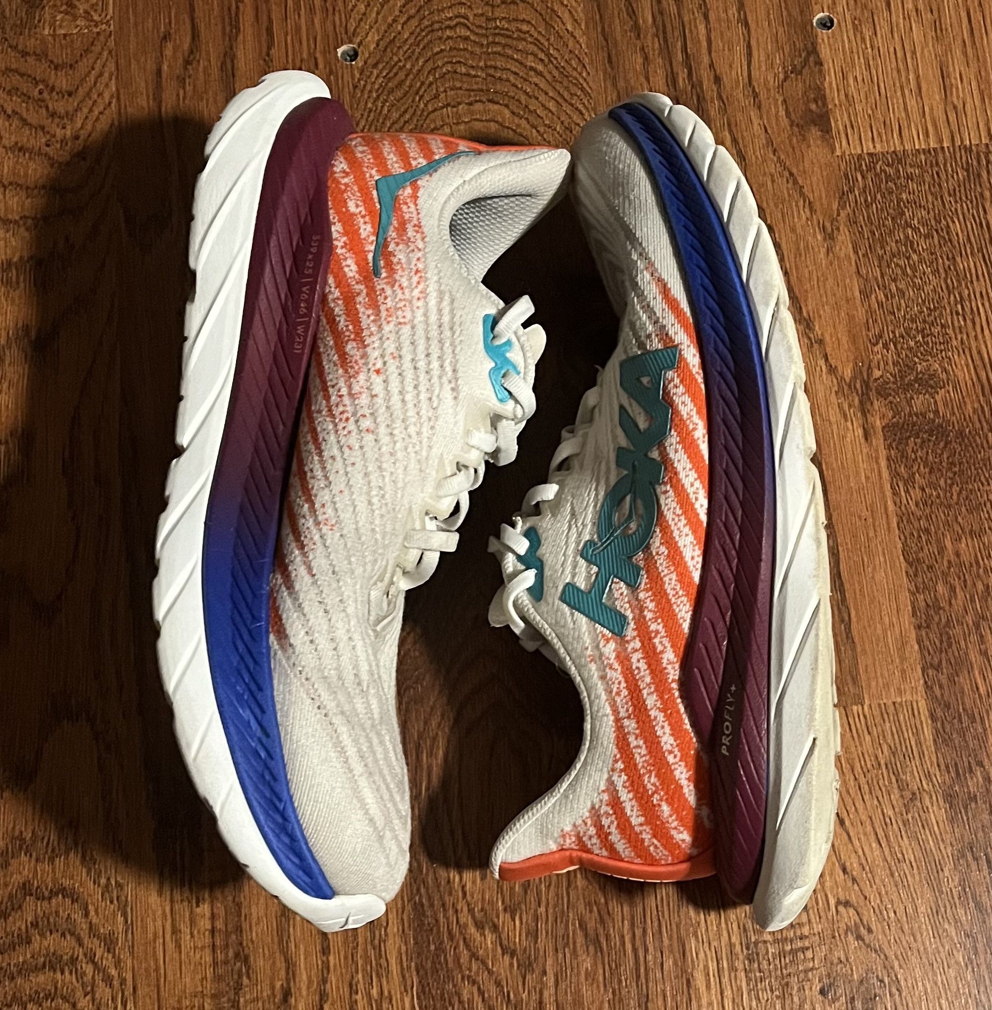 Hoka Hoka One One Mach 5 Wide Running Shoes Size US 8.5 / EU 41-42 - 3 Thumbnail