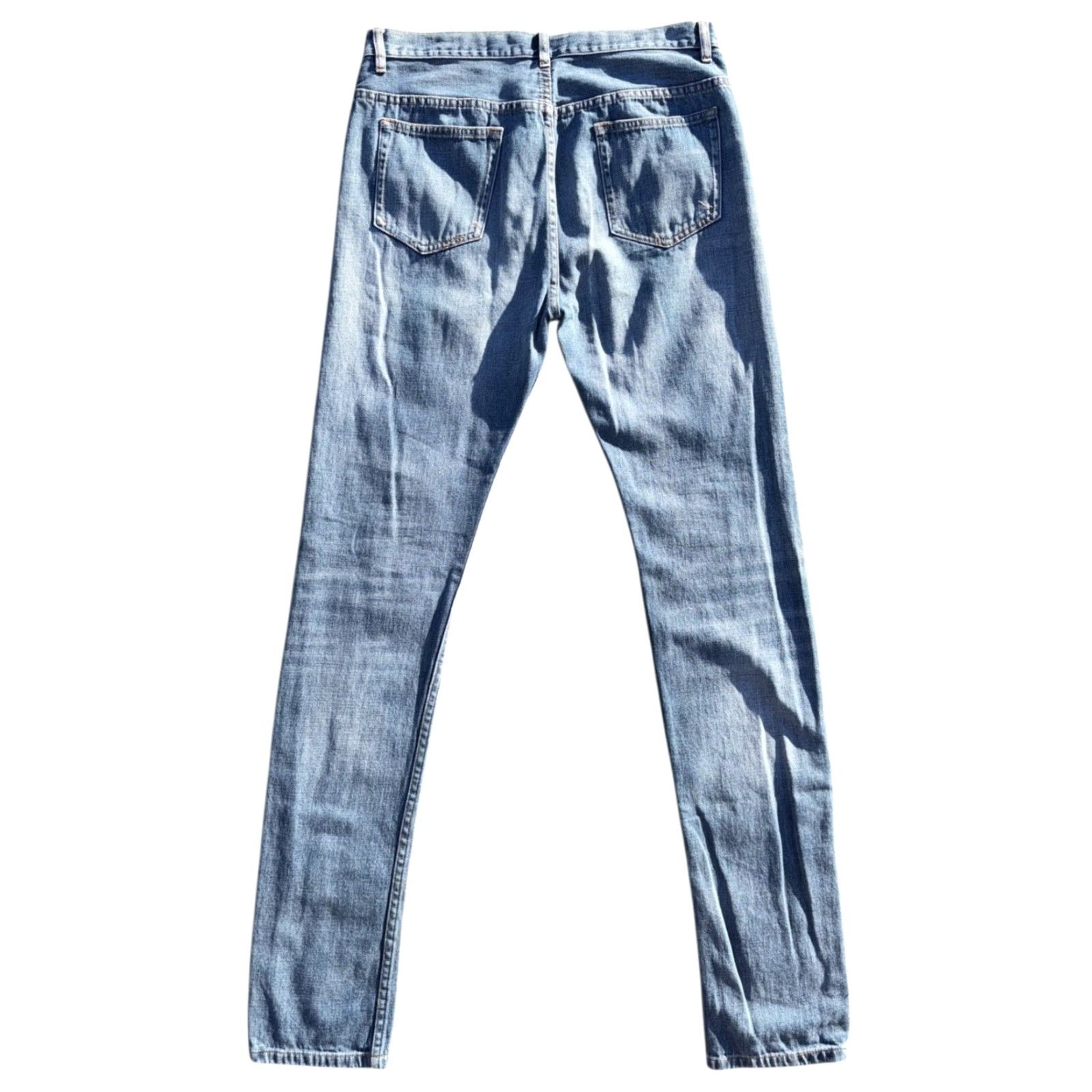 Vintage A.P.C KANYE 2014 Archival Denim Jeans Size 31 Regular Men Blue 31 Rare Denim Jeans Straight 2014 Archival Men’s Jeans Size US 31 - 2 Thumbnail