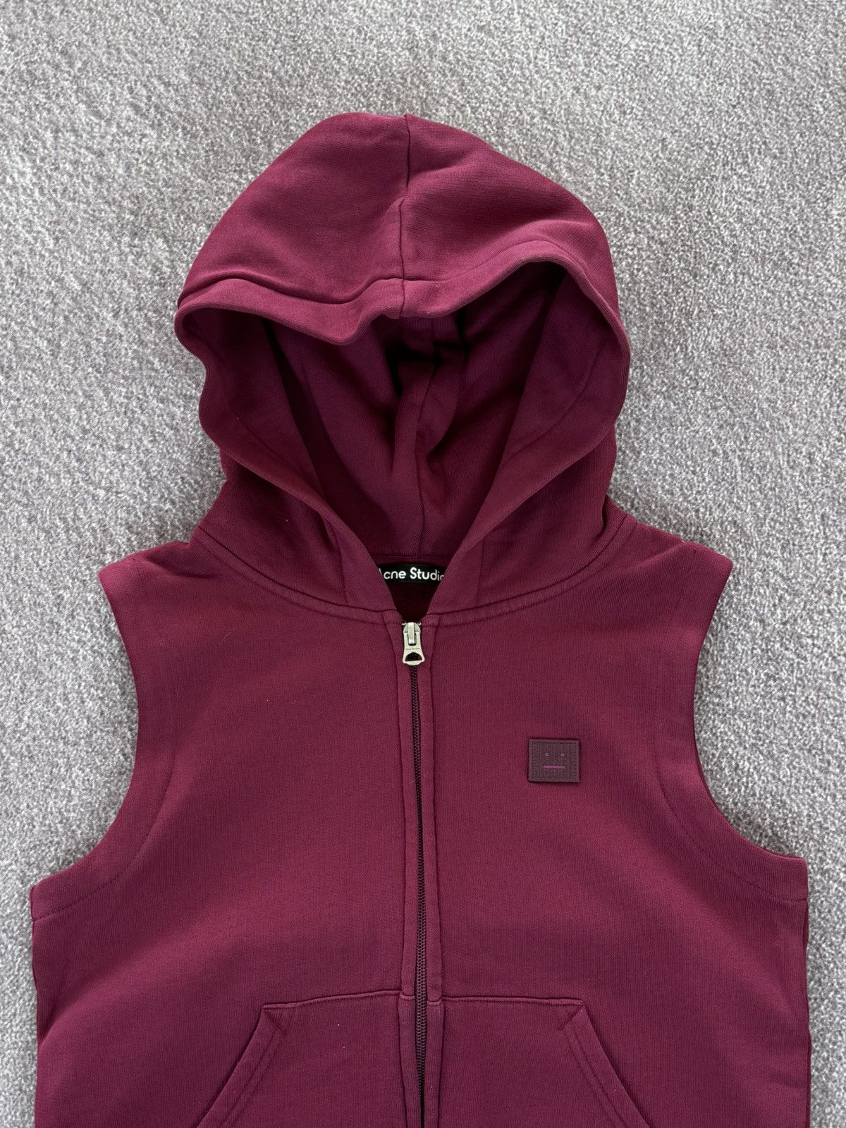 Acne Studios Acne Studios 00s Glam Sleeveless zip up hoodie Size S / US 4 / IT 40 - 2 Thumbnail