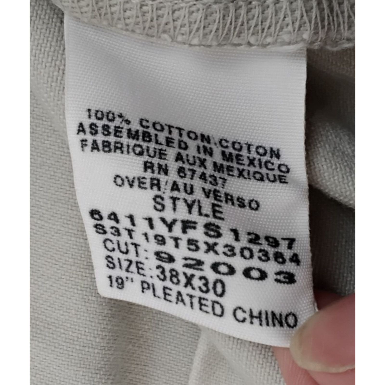 Polo Ralph Lauren Polo Jeans Co. Ralph Lauren Pleated Chino Men's 38x30 Beige Size US 38 / EU 54 - 8 Thumbnail