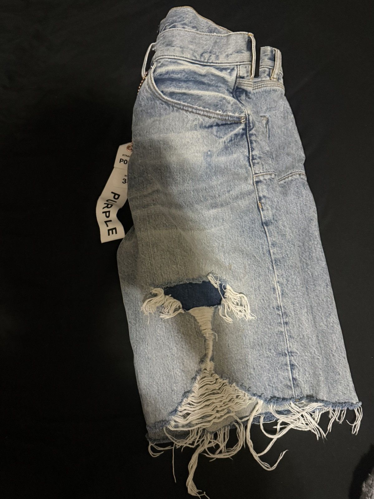 Purple Brand Purple Jean Shorts Size US 34 / EU 50 - 7 Thumbnail