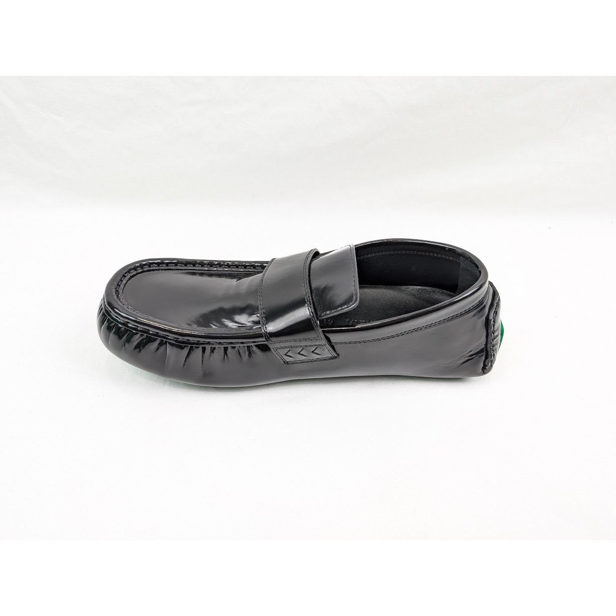 Bottega Veneta o1rshd1 Q:2 / Latex Lux Ride Loafers in Black-Parakeet Size US 8 / EU 41 - 7 Thumbnail