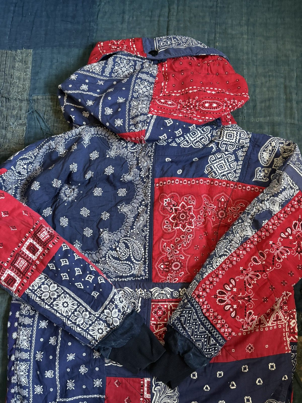 Kapital Kountry kapital bandana patchwork Ring coat Size US L / EU 52-54 / 3 - 18 Thumbnail