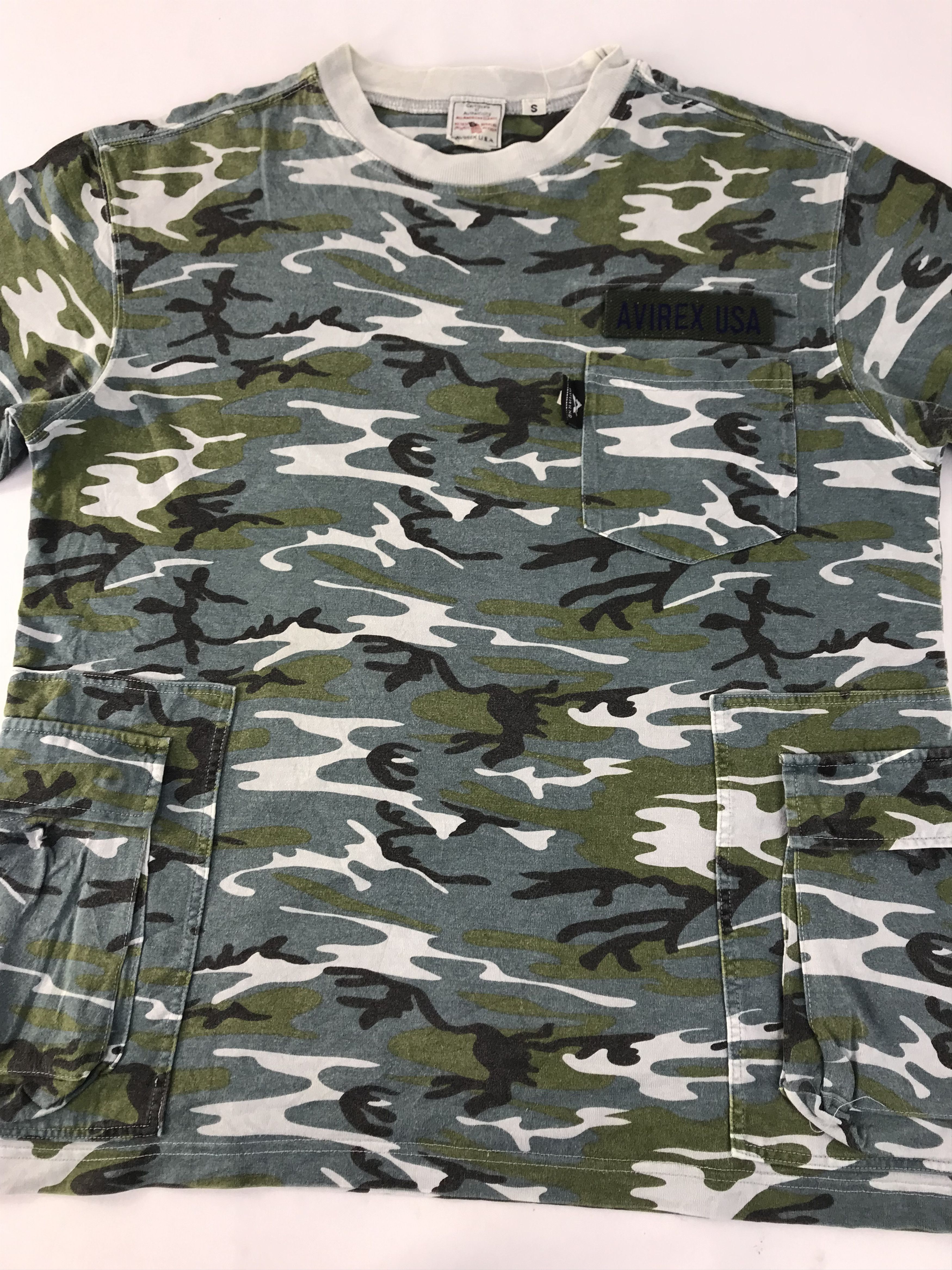 Avirex Avirex USA Army Camo Single Pocket Printed Logo Size US M / EU 48-50 / 2 - 3 Thumbnail