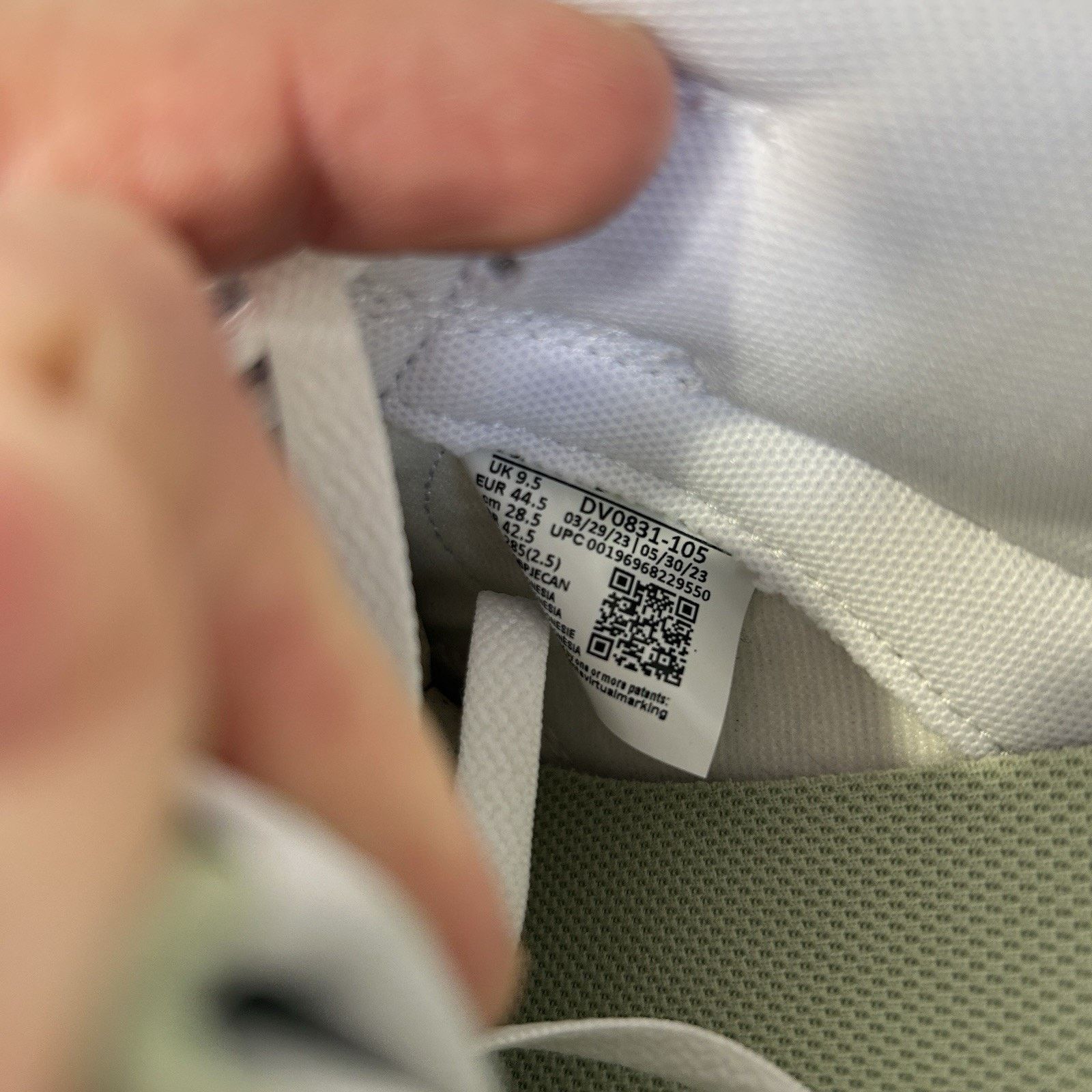 Nike Nike Dunk Low Retro “White Honeydew Green” DV0831-105 Size US 10.5 / EU 43-44 - 6 Thumbnail