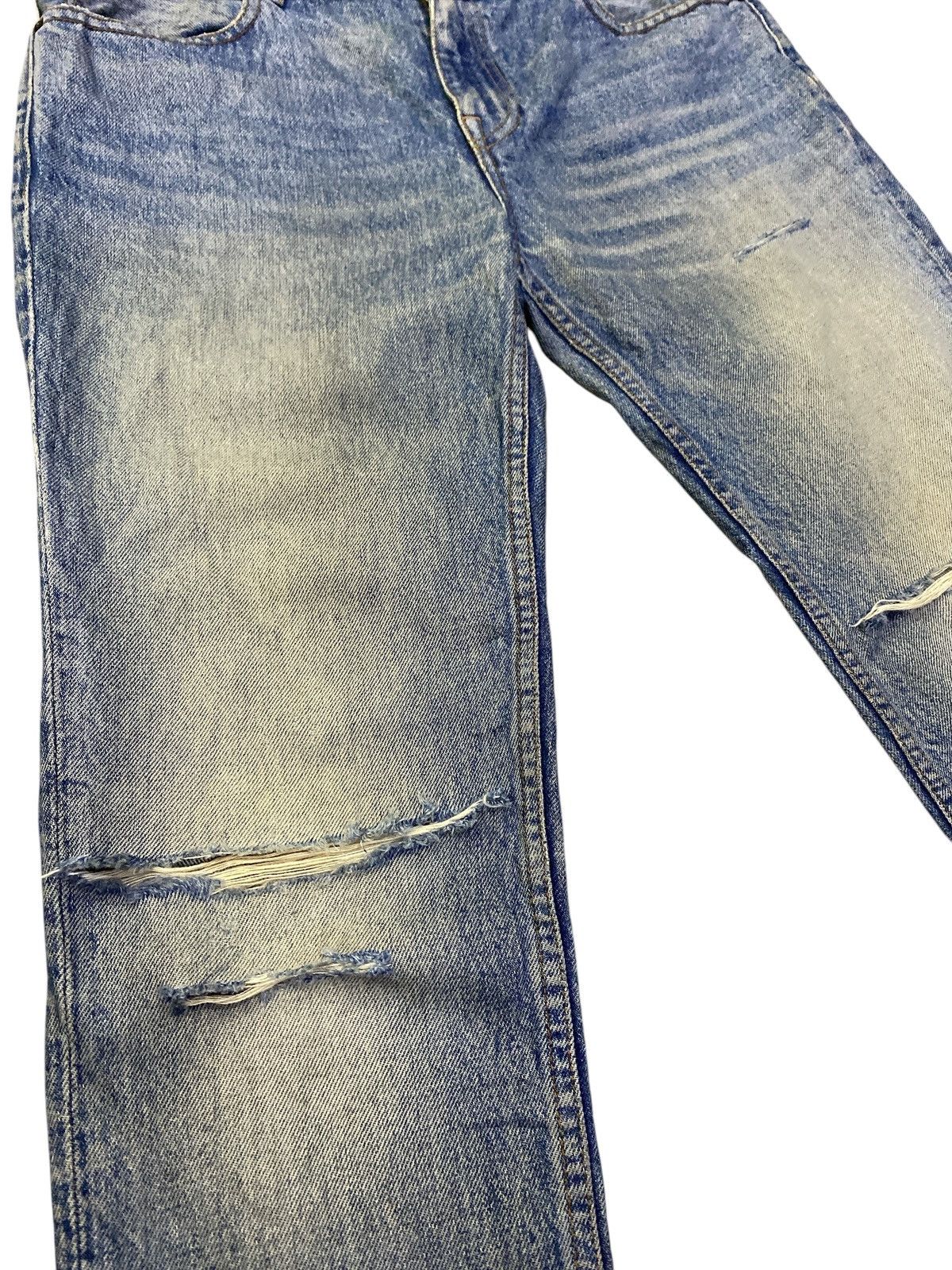 Alexander Wang Alexander Wang 002 Distressed Denim Size US 33 - 4 Thumbnail
