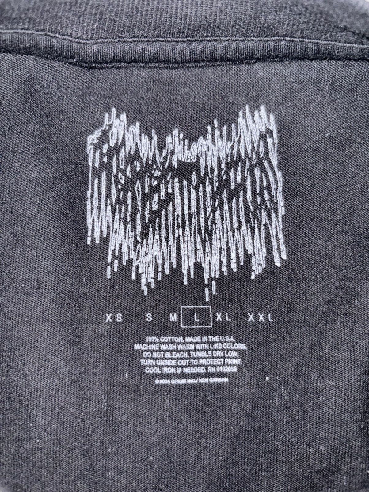 Ken Carson VERY RARE KEN CARSON A GREAT CHAOS TOUR CHAOS LIVE SHIRT Size US L / EU 52-54 / 3 - 5 Thumbnail