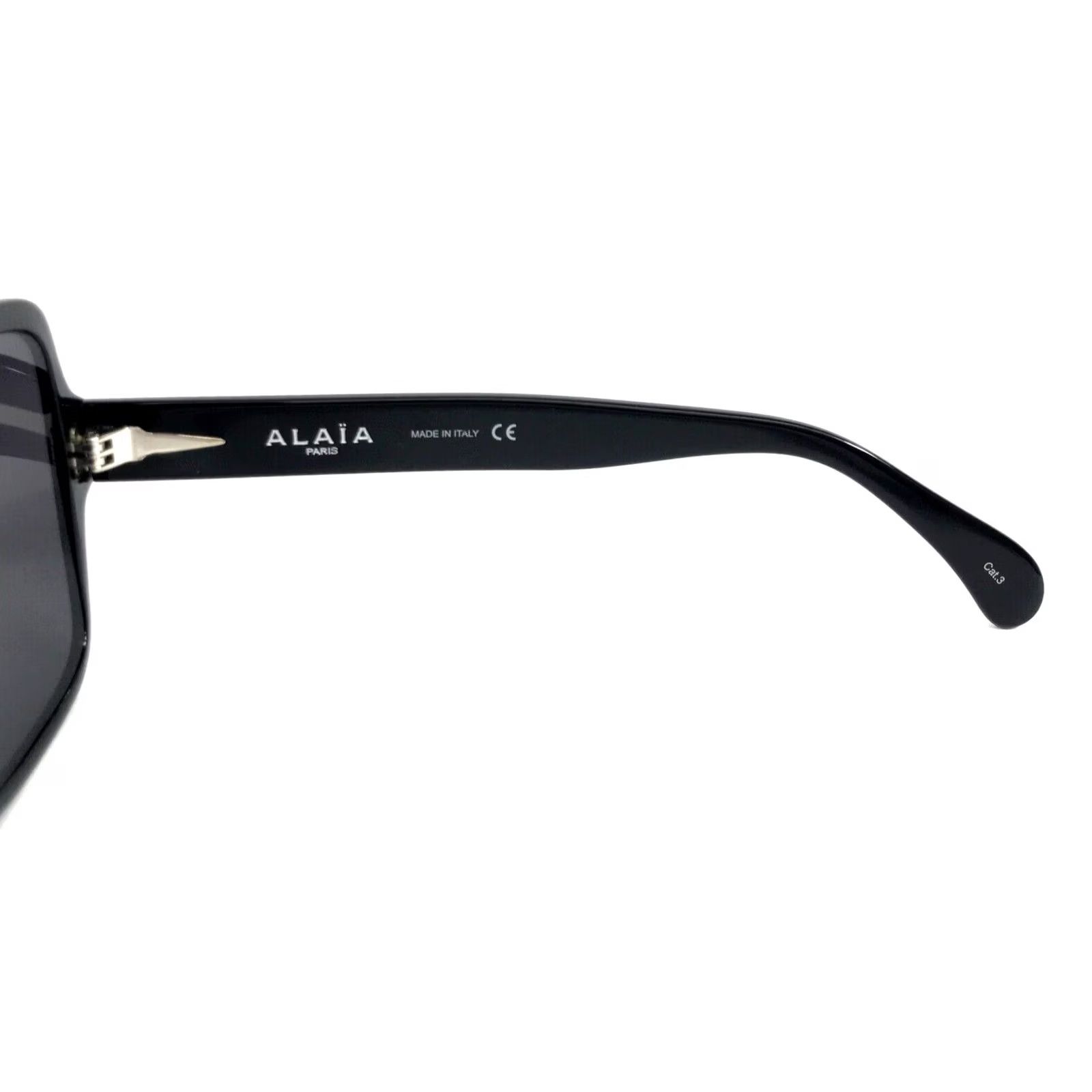 Alaia Women\'s Black Oversized Square Sunglasses Alaïa Oversize Tinted Sunglasses - Black Sunglasses  main image 2