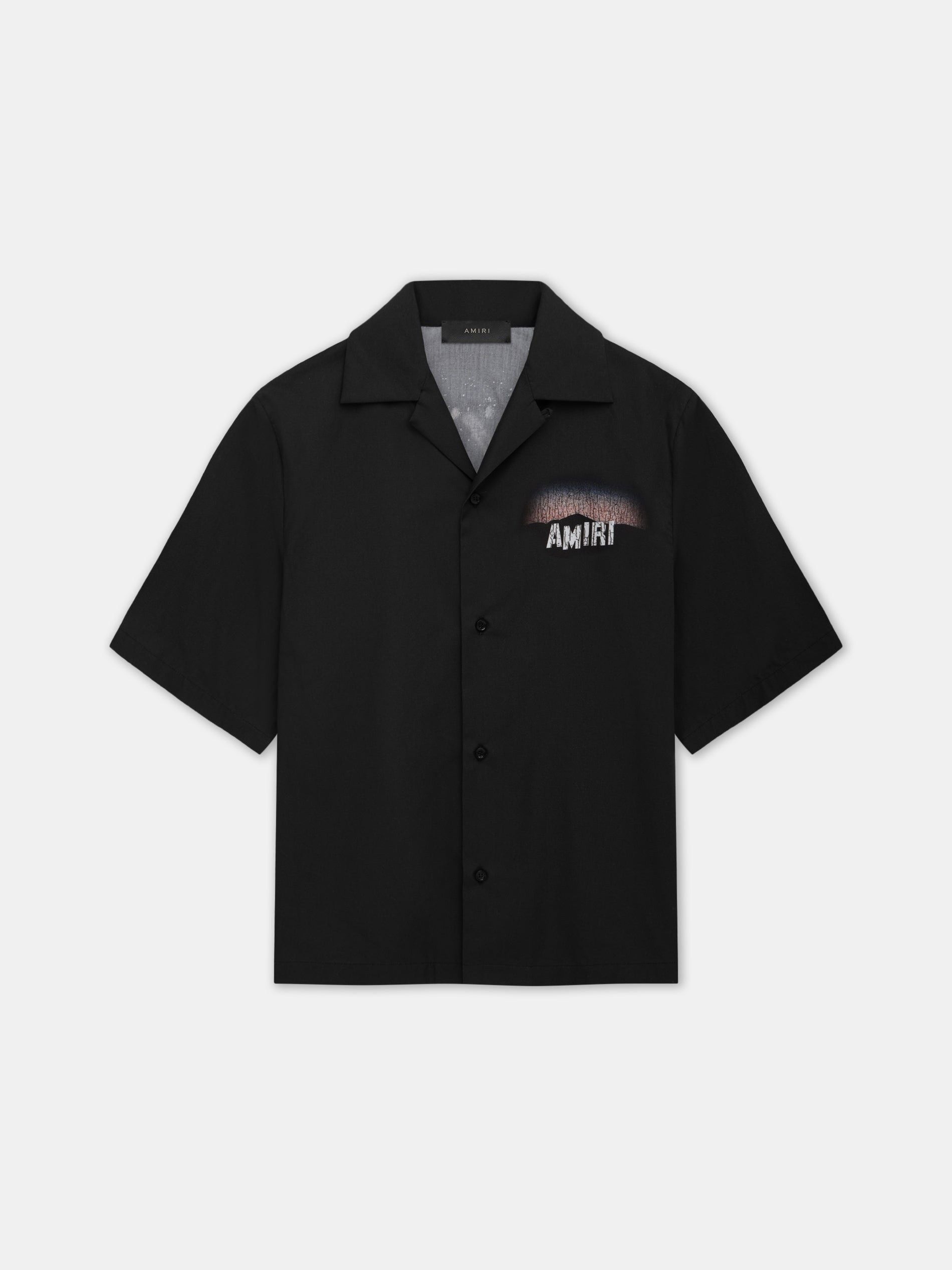 Amiri o1orln1025 Hollywood Lights Camp Shirt in Black Size US L / EU 52-54 / 3 - 1 Thumbnail
