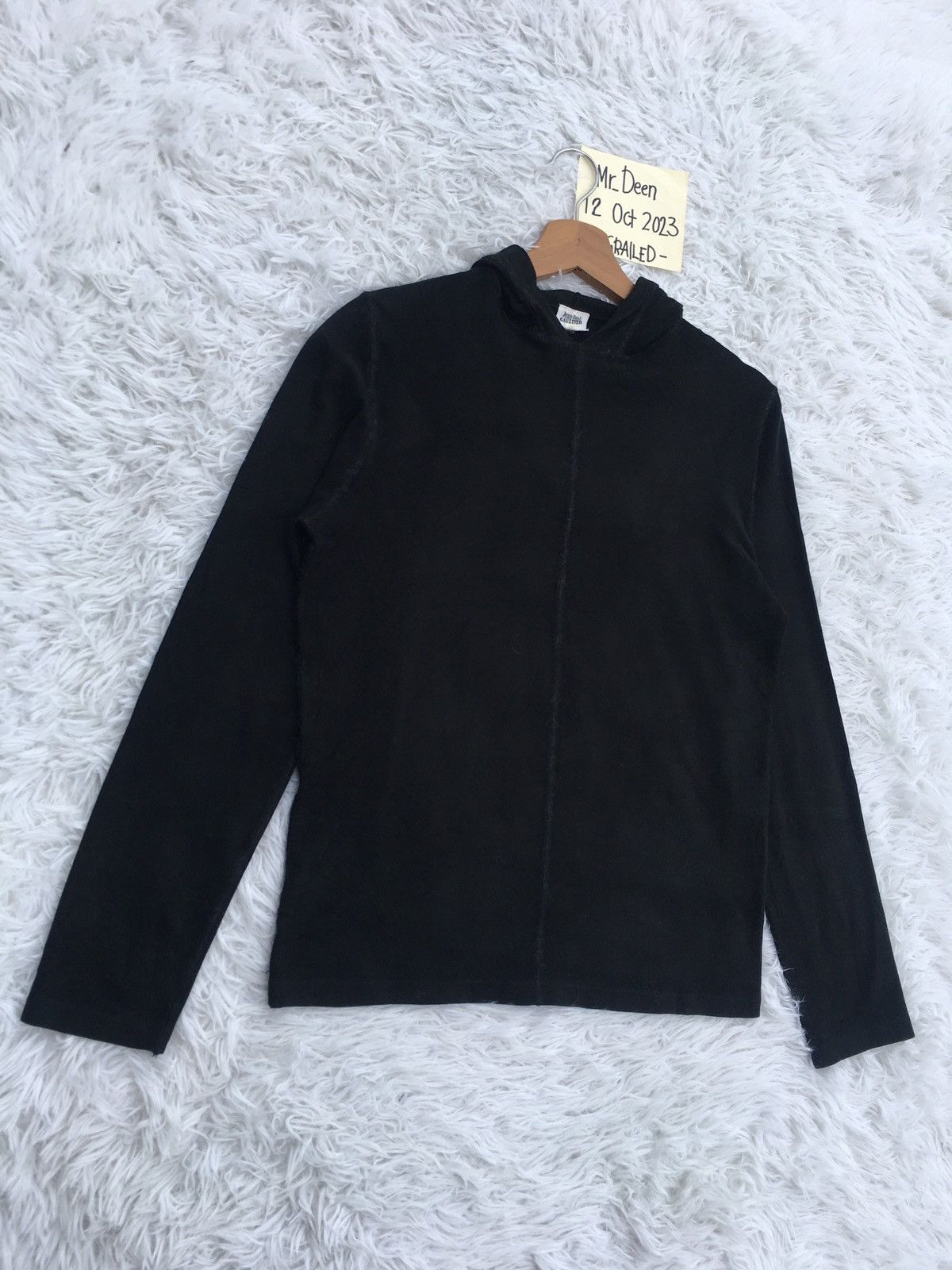 Jean Paul Gaultier Rare Vintage Jean Paul Gaultier Longsleeve Hoodie Shirt Size US S / EU 44-46 / 1 - 2 Thumbnail