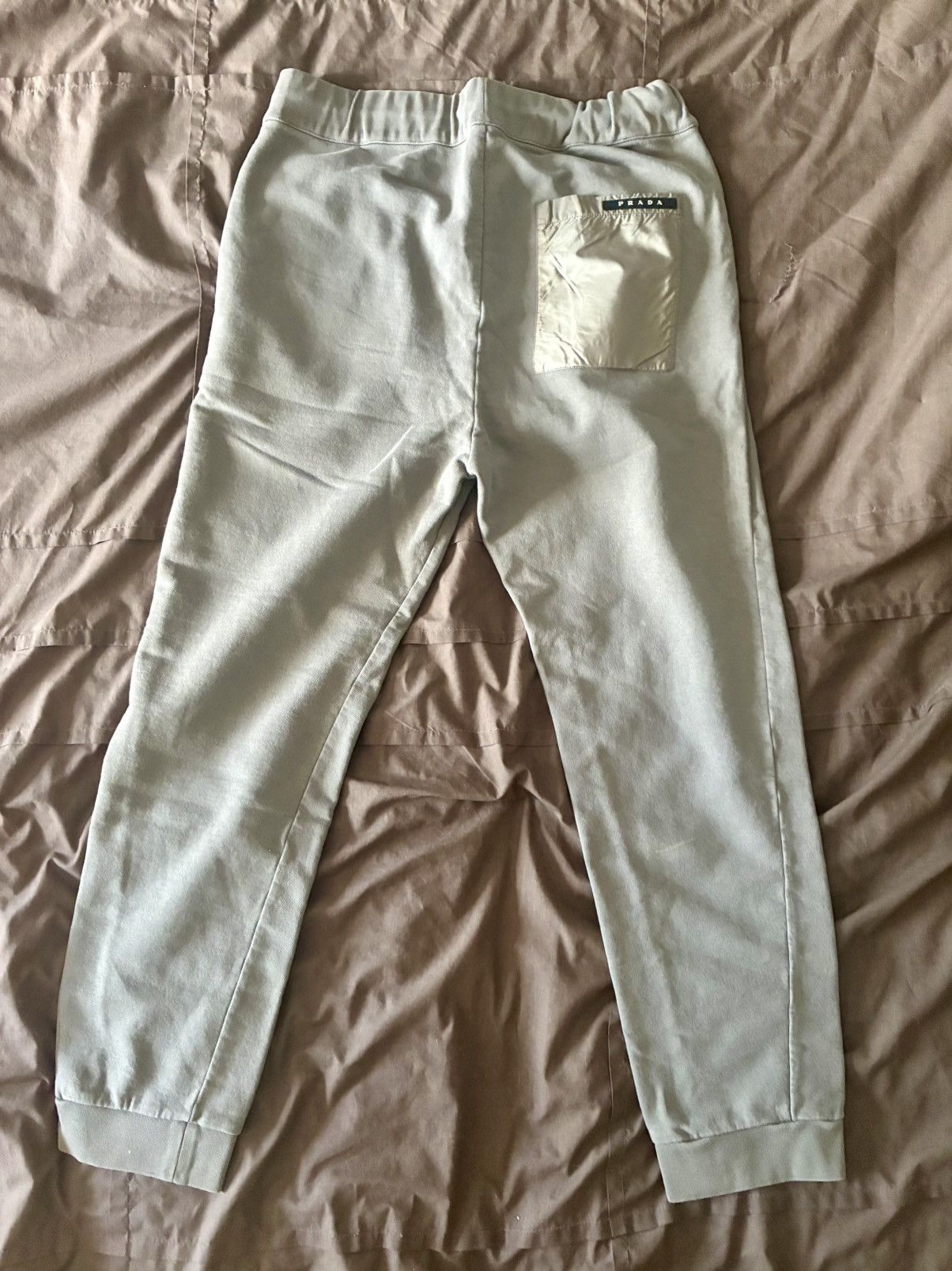 Prada Prada Gray Sweatpants Size US 30 / EU 46 - 2 Thumbnail