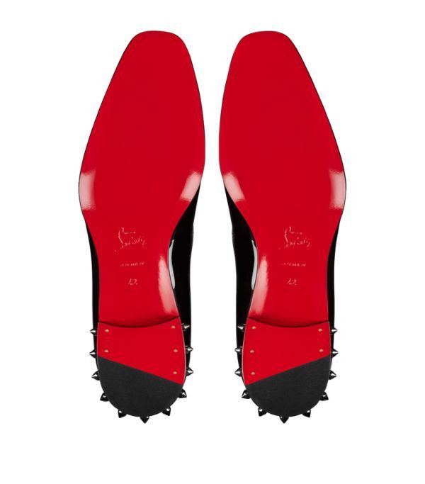 Christian Louboutin o1bcso1str1024 Marquees Flat in Black Size US 10 / EU 43 - 5 Thumbnail