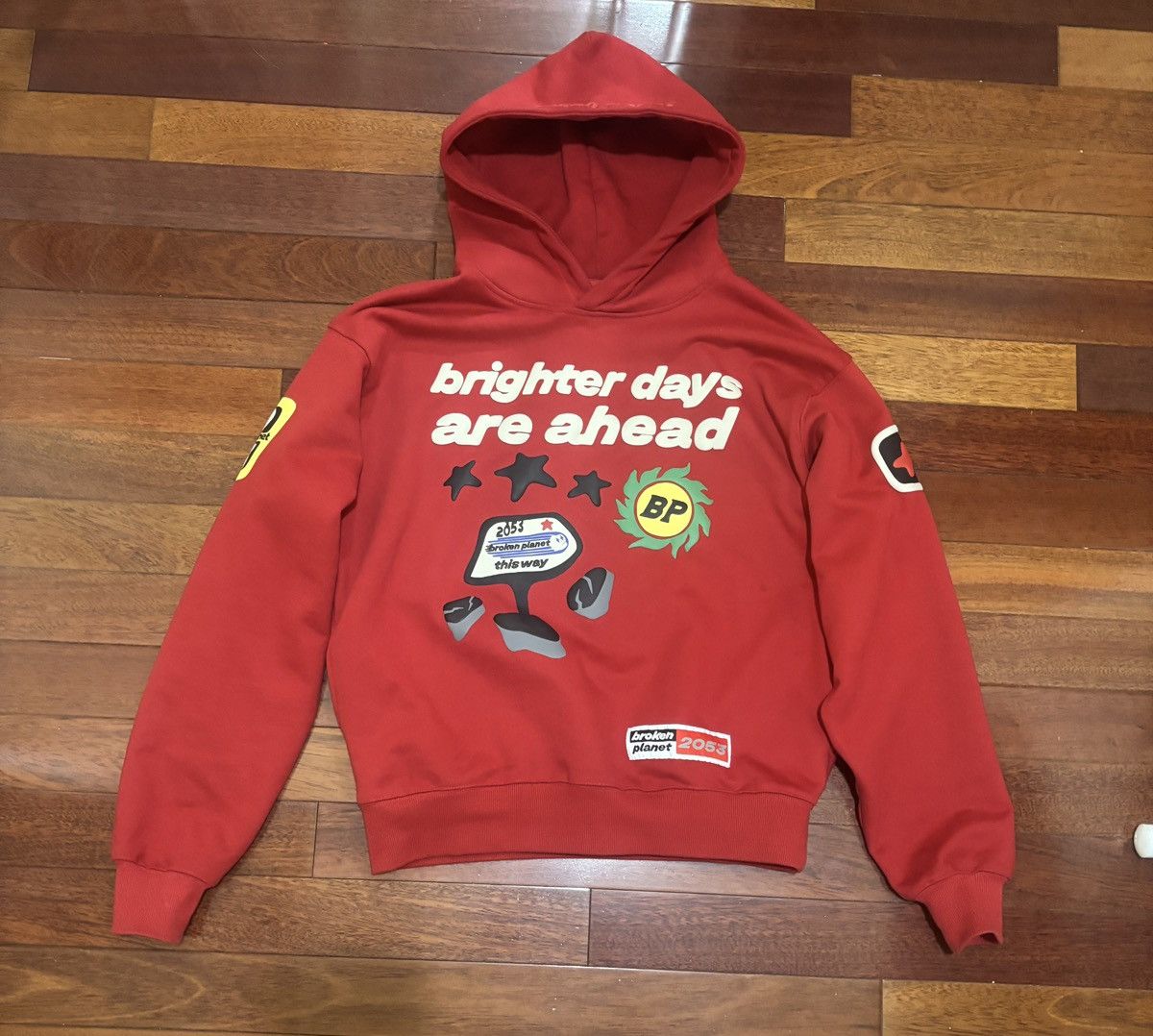 Broken Planet Broken Planet Hoodie- Brighter Days Ahead Size US M / EU 48-50 / 2 - 1 Thumbnail