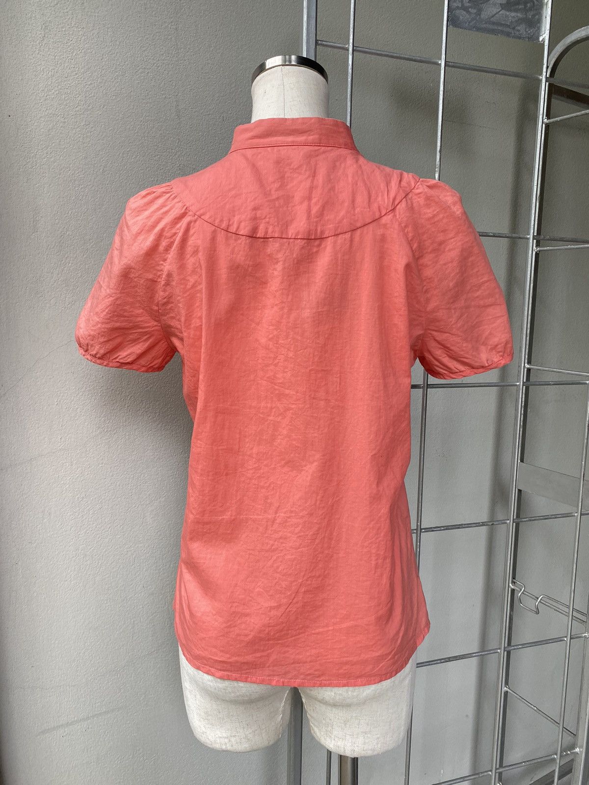 Fendi FENDI FENDISSIME Mandarin orange blouse Size S / US 4 / IT 40 - 5 Thumbnail