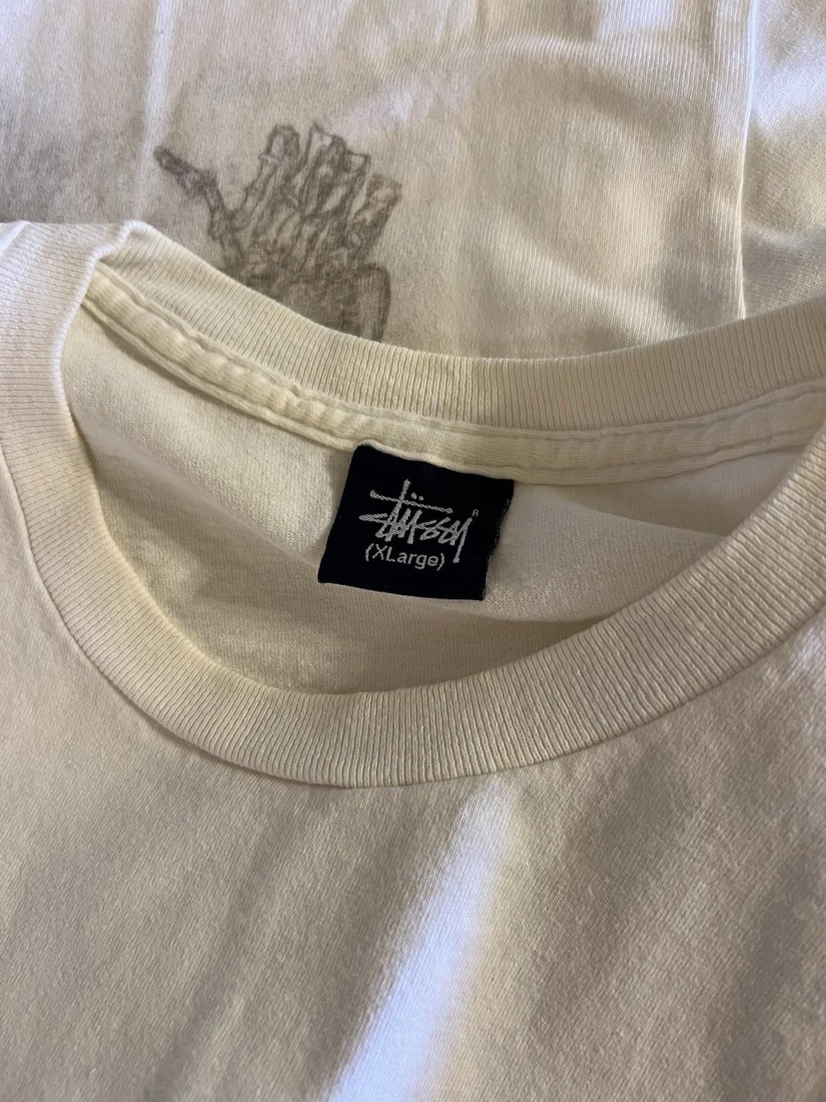 Stussy Vintage Stussy x Slick World Tour Tee Shirt CUSTOMADE Size US XL / EU 56 / 4 - 12 Thumbnail