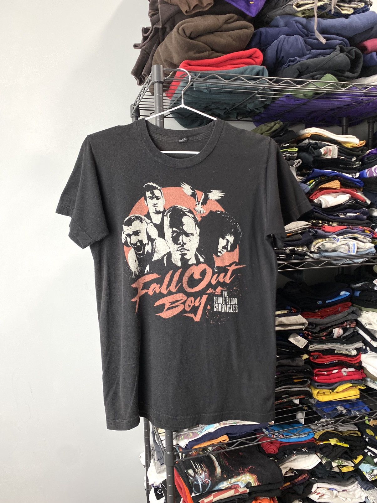 Band Tees Vintage Style Fall Out Boy The Young Blood T Shirt Tour Size US S / EU 44-46 / 1 - 1 Thumbnail